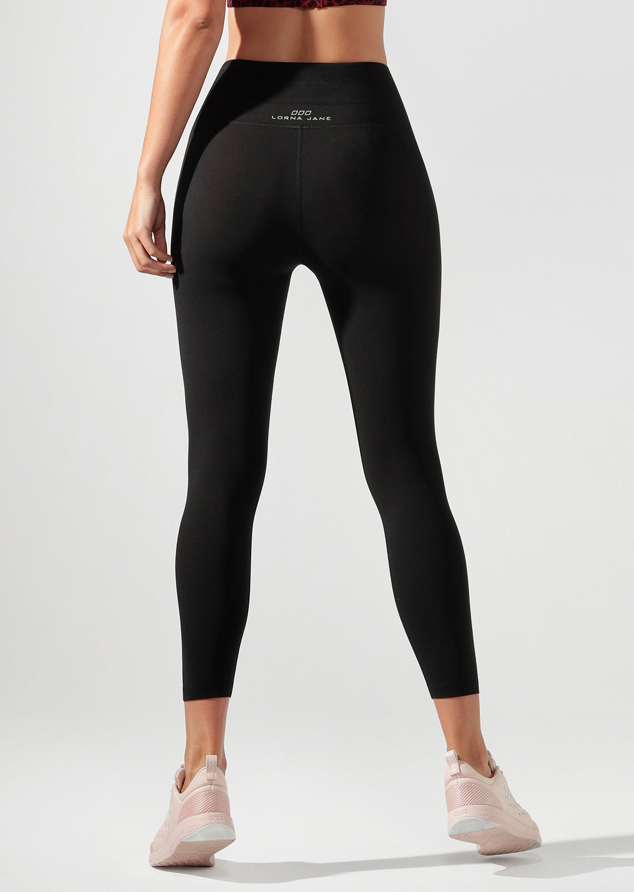 Lorna Jane Core Support Ankle Biter Tight - Black