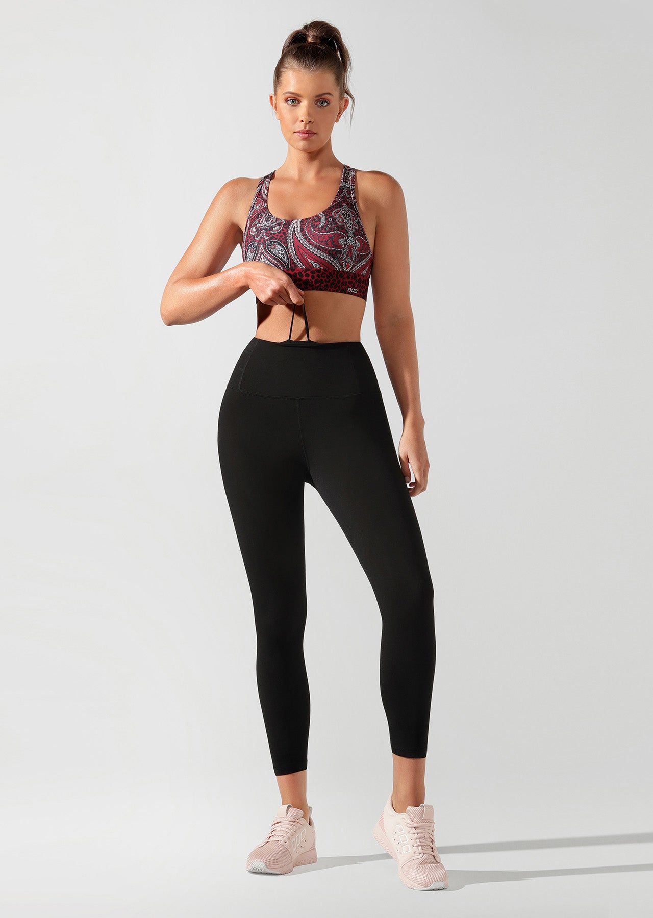 Lorna Jane Core Support Ankle Biter Tight - Black