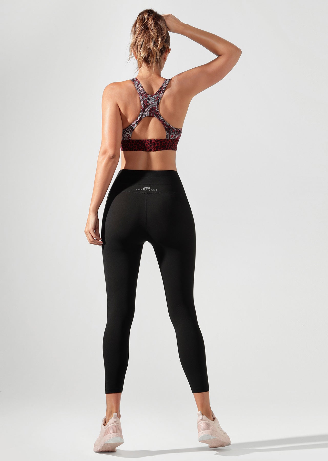 Lorna Jane Core Support Ankle Biter Tight - Black