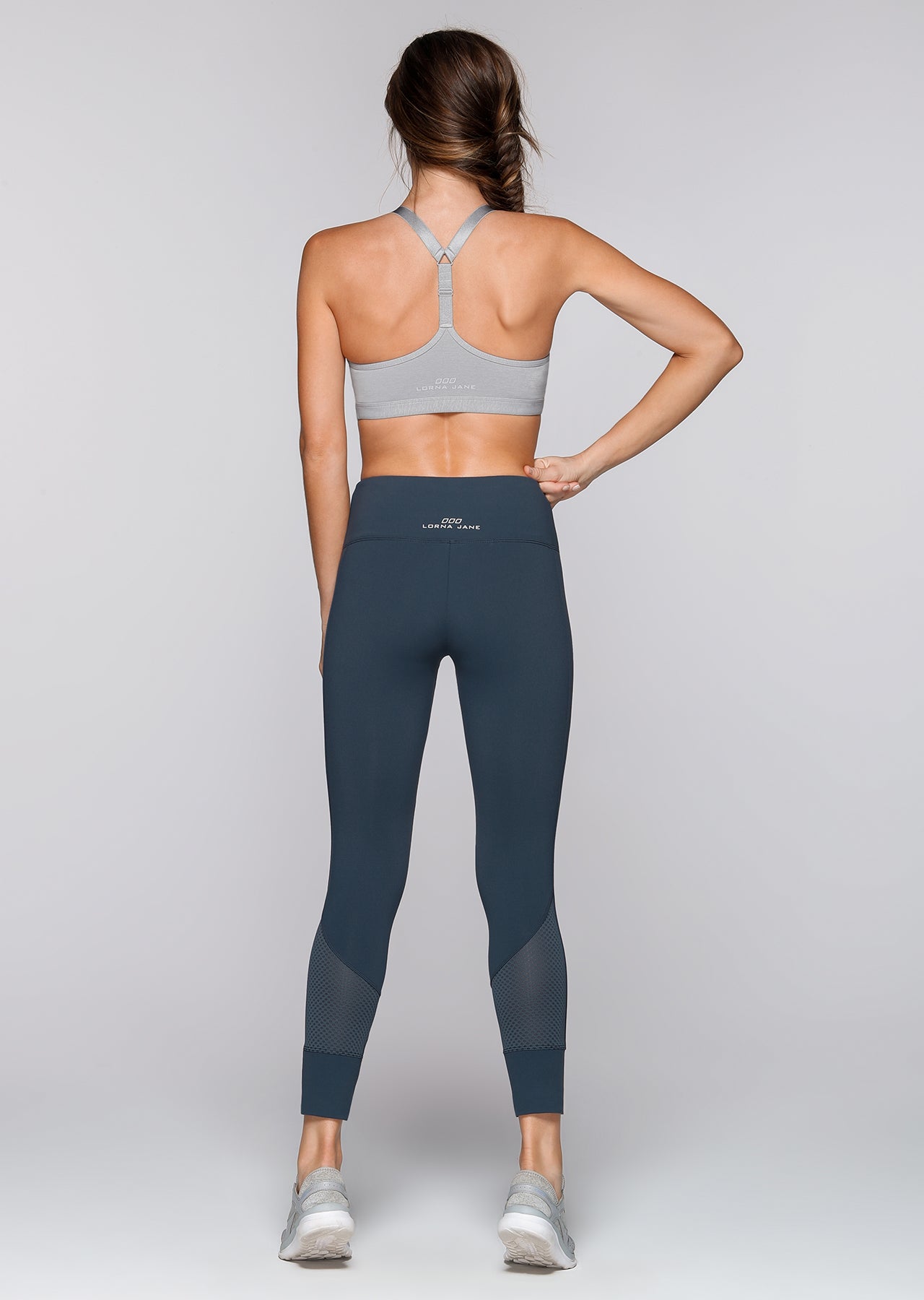 Lorna Jane Courtside Sports Bra - Galaxy Marl