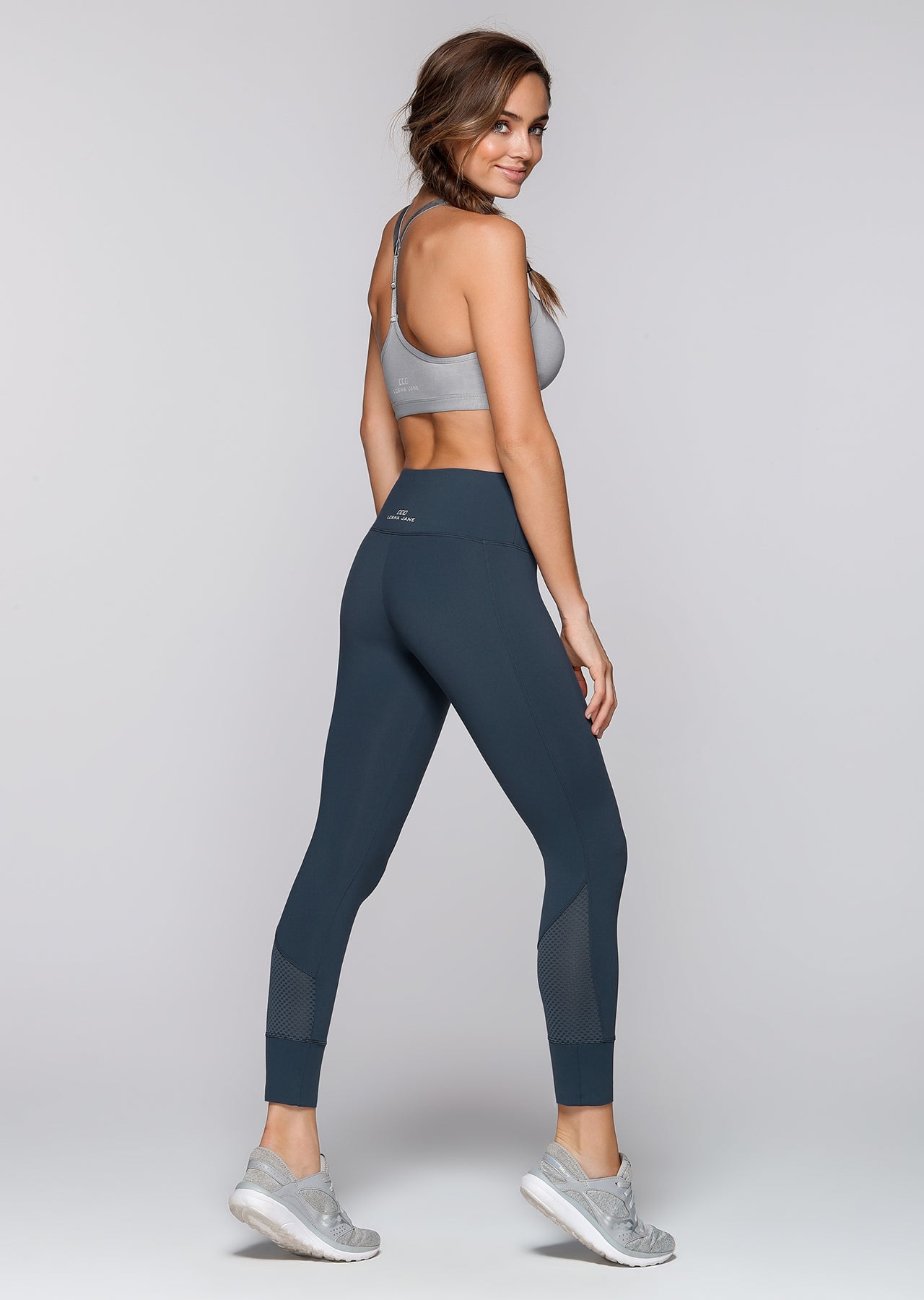 Lorna Jane Courtside Sports Bra - Galaxy Marl