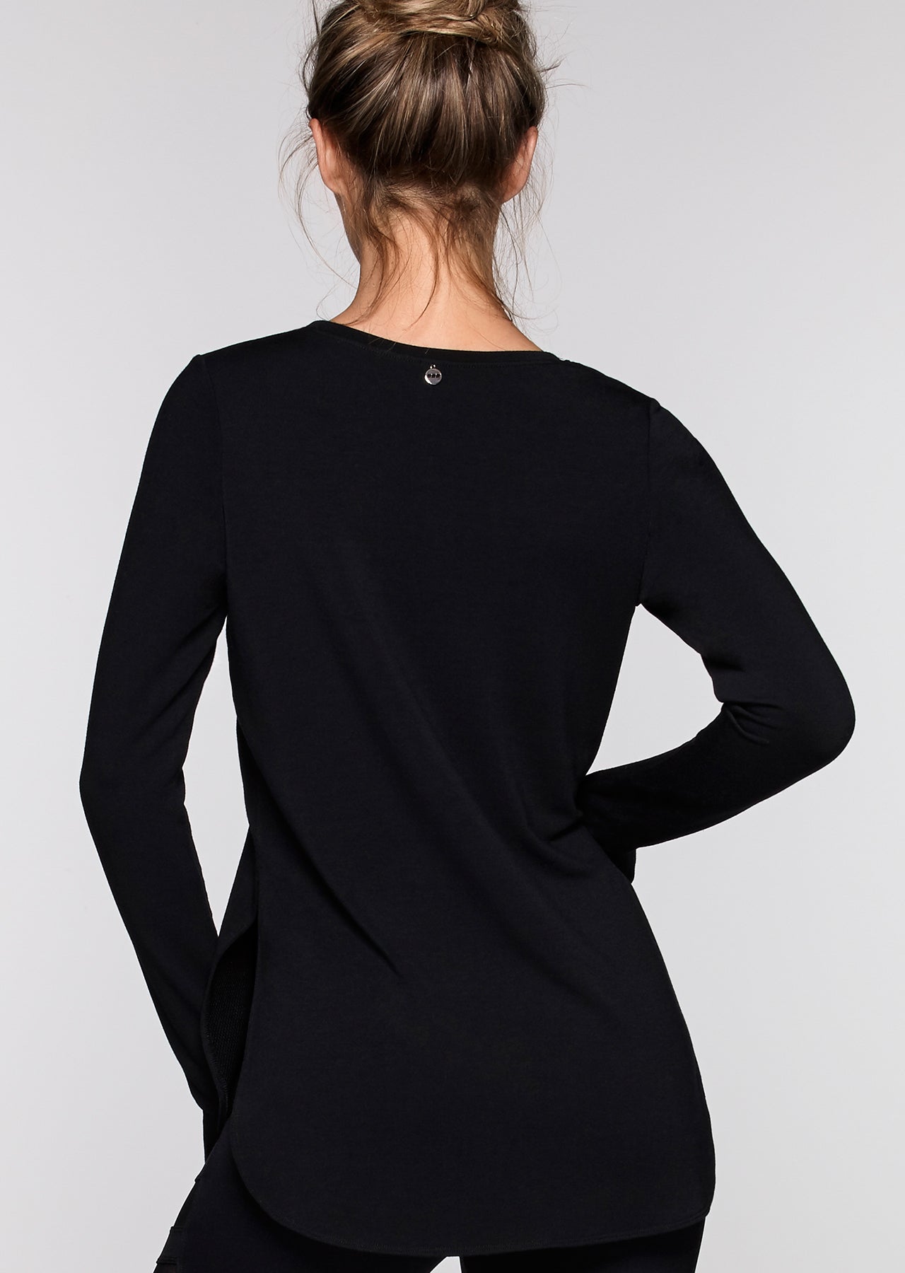 Lorna Jane Cruise L/Slv Active Top - Black