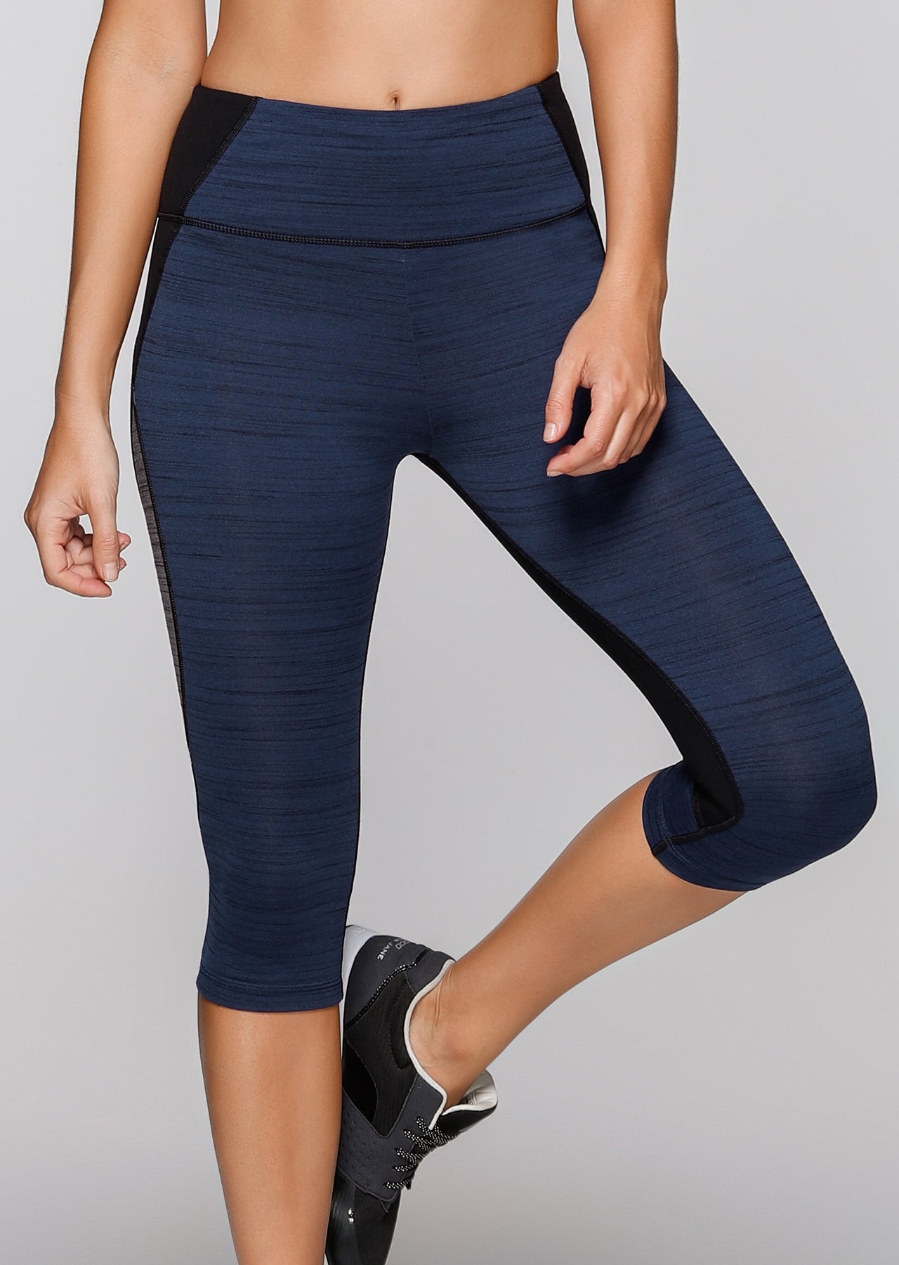 Lorna Jane Curveball Core 3/4 Tight - Marine/Black