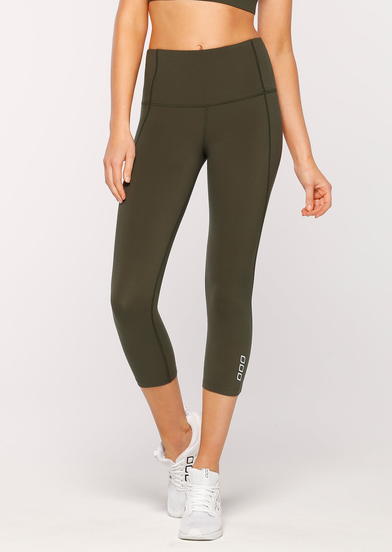 Lorna Jane Dash Core 7/8 Tight - Dark Safari