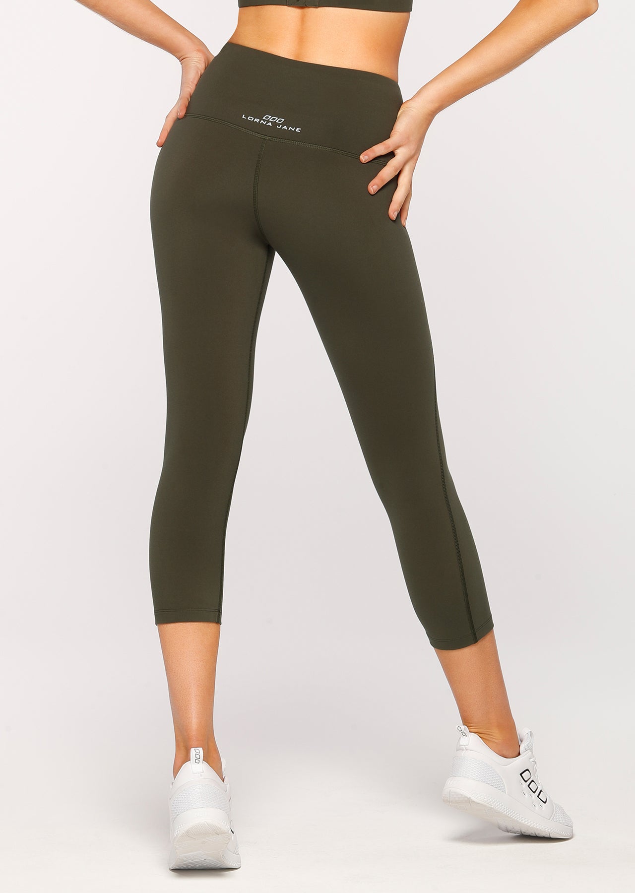 Lorna Jane Dash Core 7/8 Tight - Dark Safari