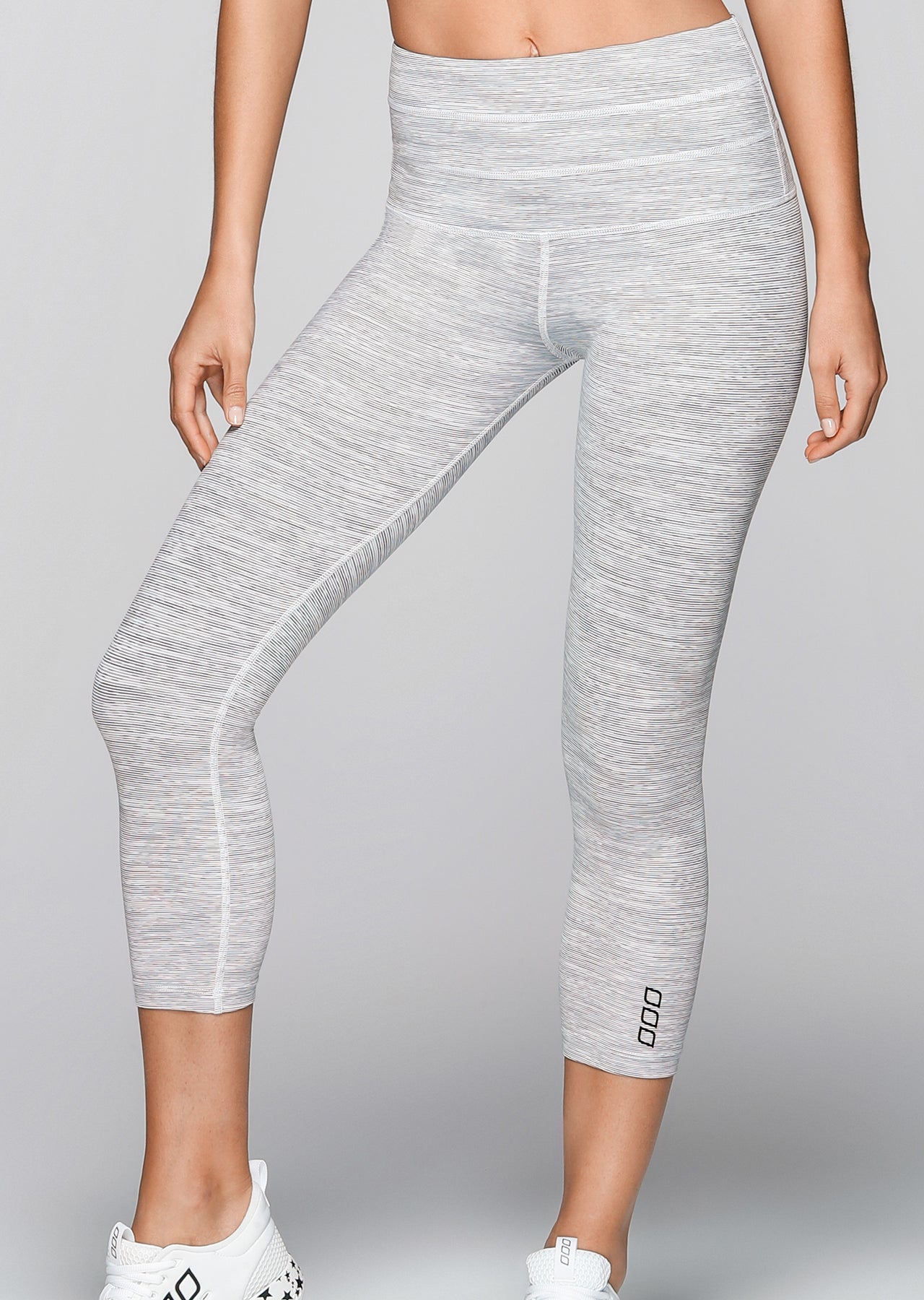 Lorna Jane Daylight Core 7/8 Tight - Mixed Grey Marl