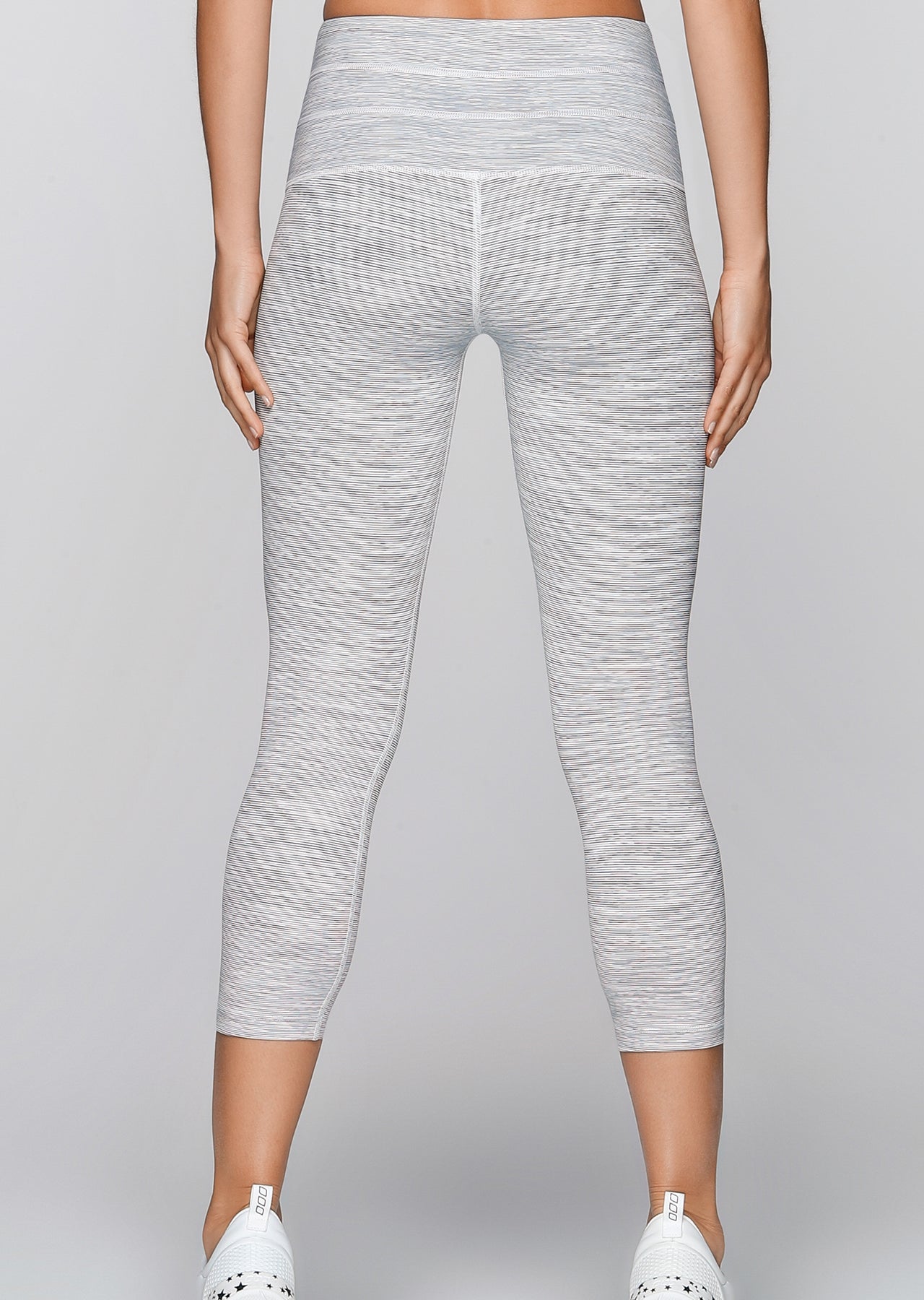 Lorna Jane Daylight Core 7/8 Tight - Mixed Grey Marl