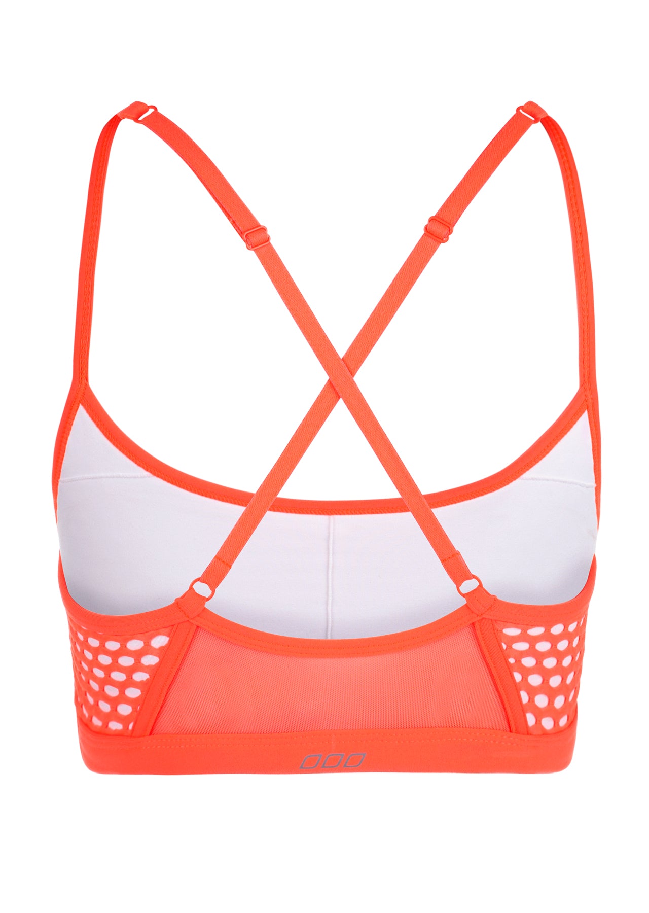 Lorna Jane Deana Sports Bra - Neon Tangerine