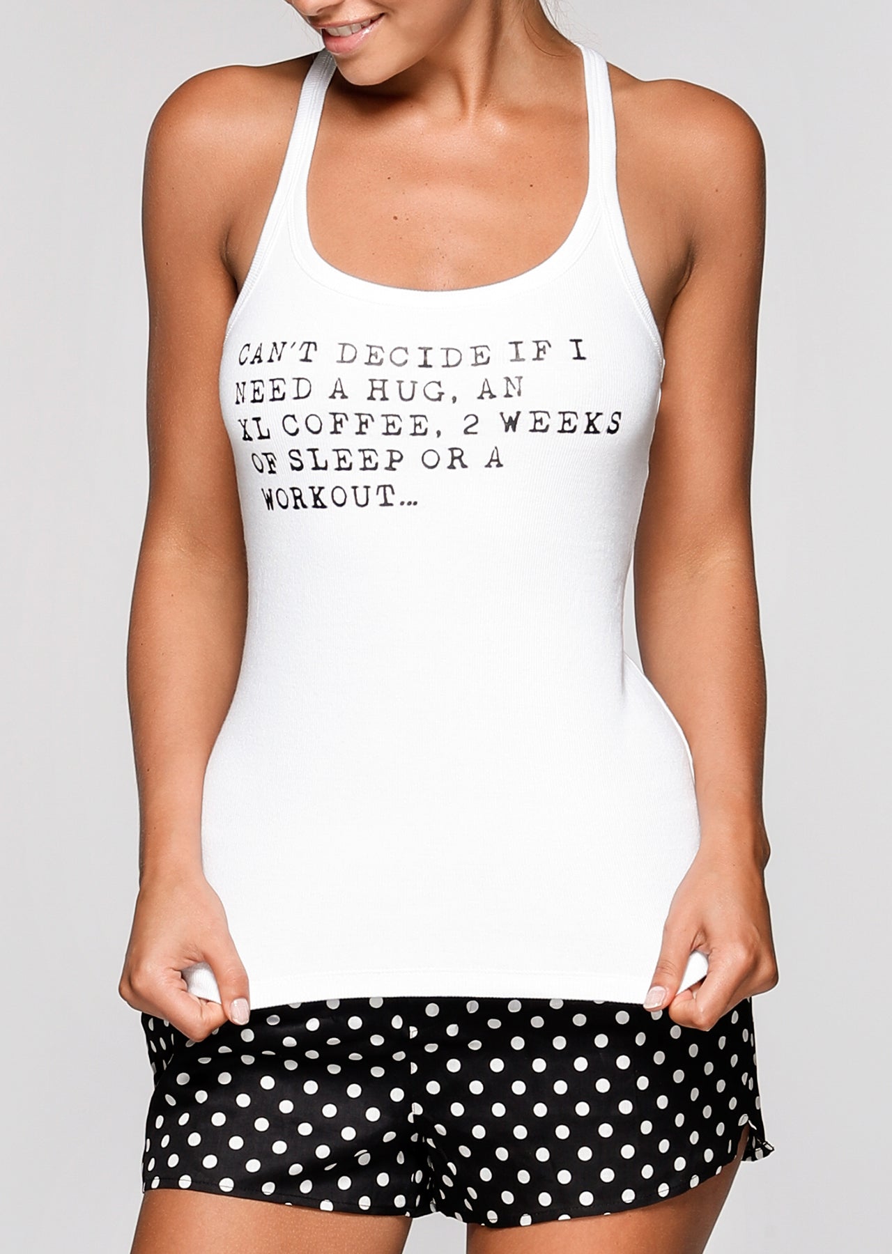 Lorna Jane Decisions PJ Set - White