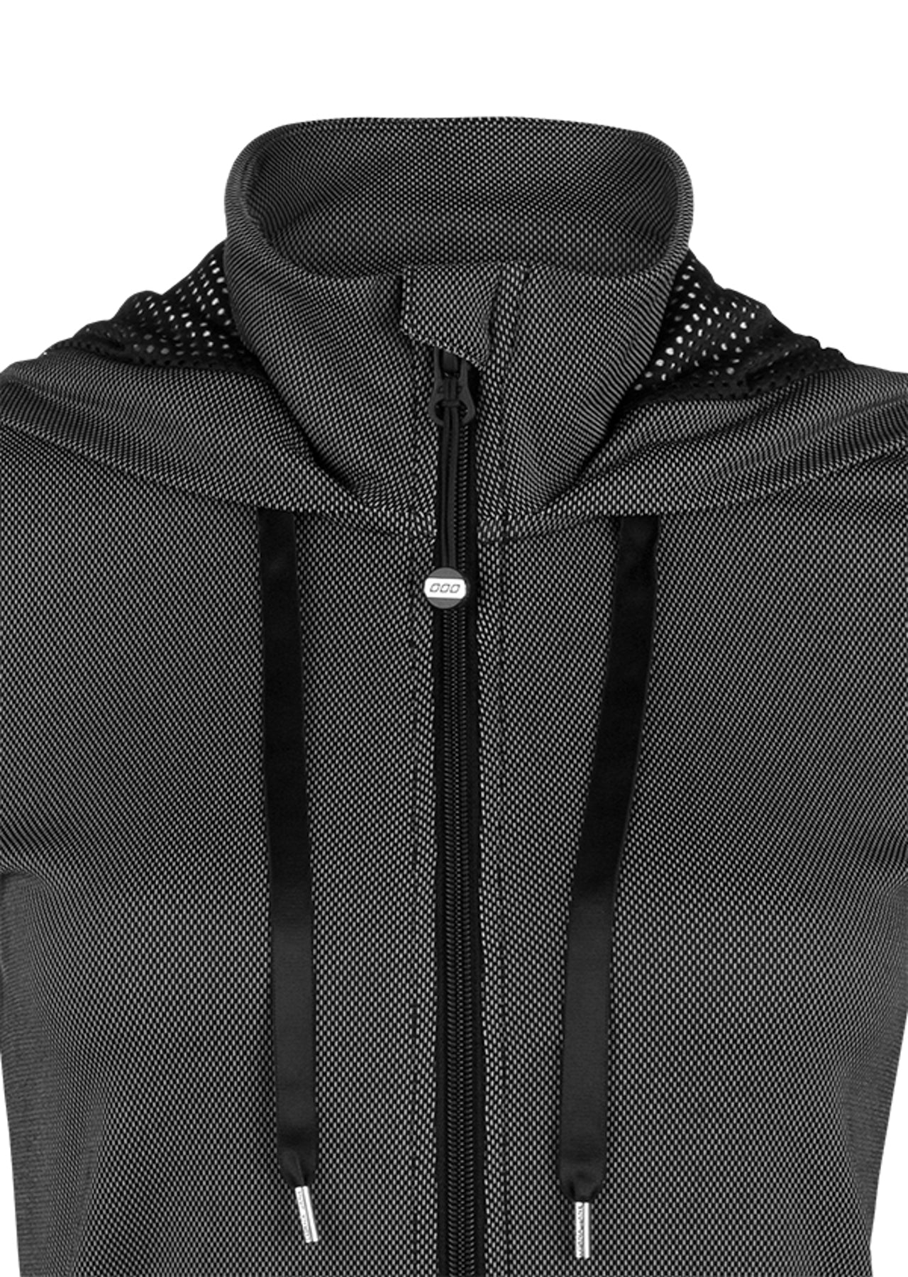 Lorna Jane Defined Excel Hoodie - Black/White