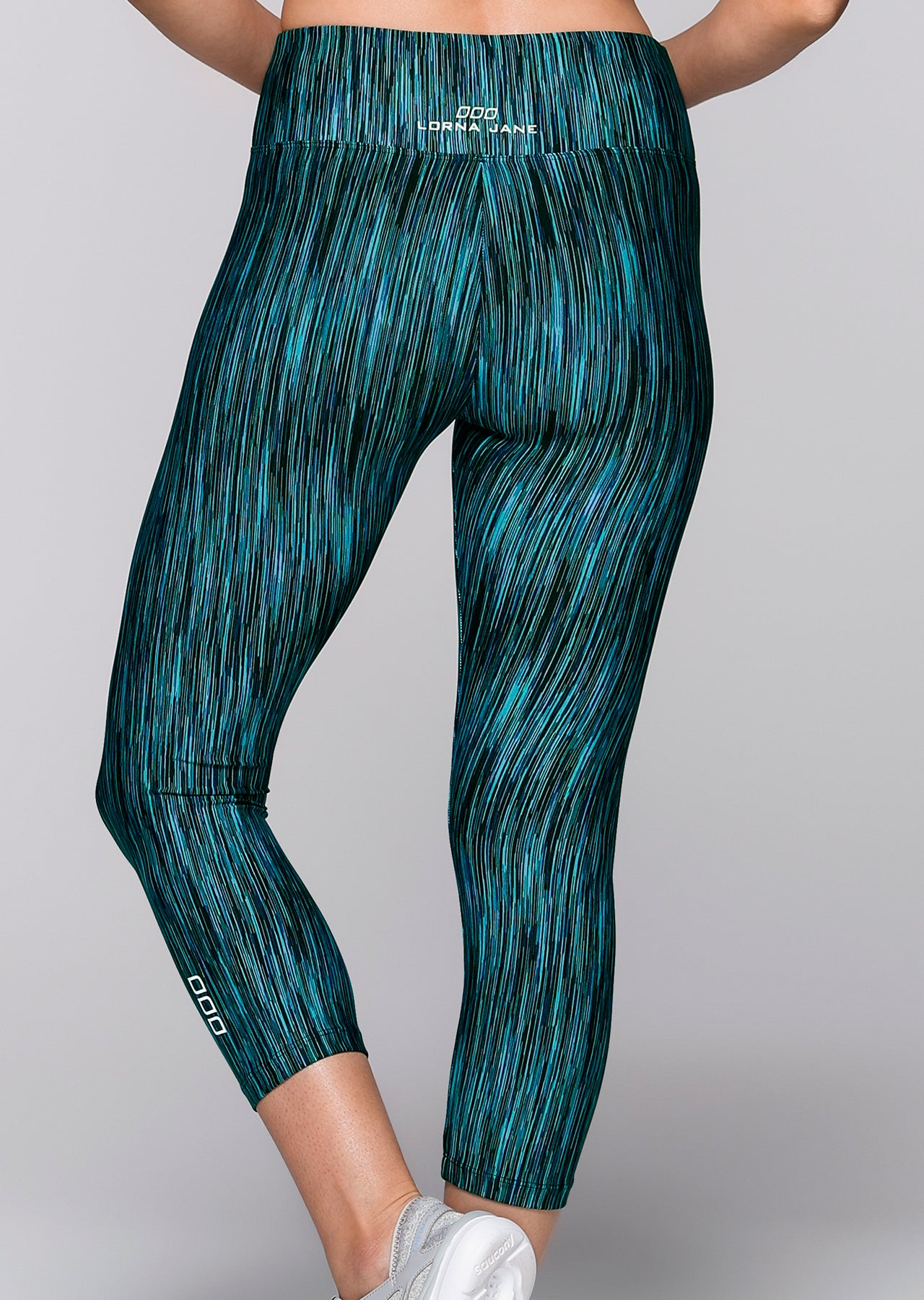 Lorna Jane Dioness Core 7/8 Tight - Cosmo/Seychelles Marl