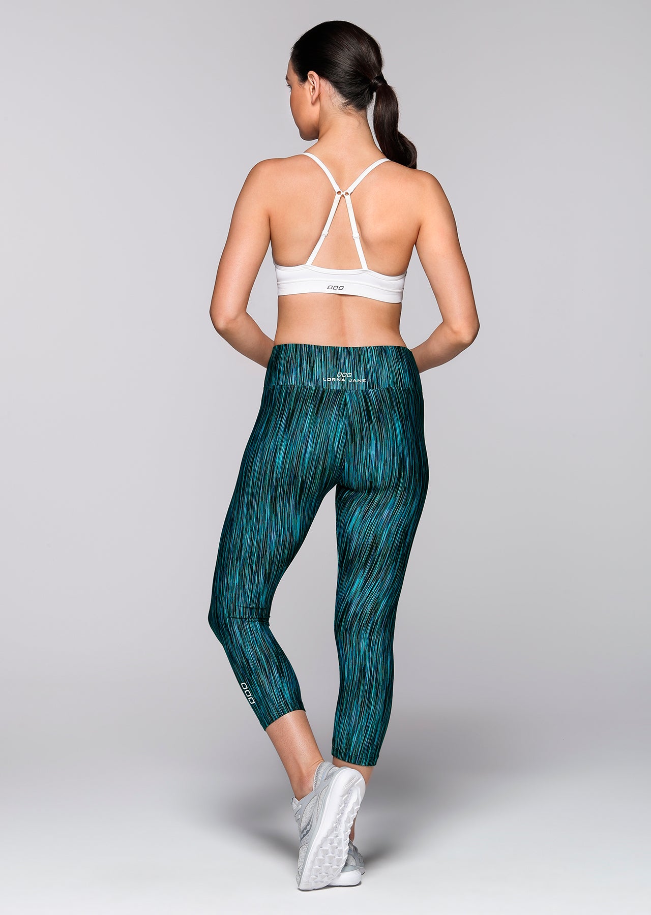 Lorna Jane Dioness Core 7/8 Tight - Cosmo/Seychelles Marl