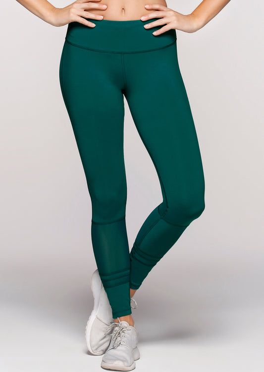 Lorna Jane Divine Core F/L Tight - Amazon Green