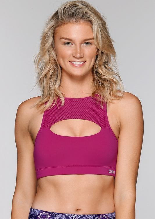Lorna Jane Divine Sports Bra - Boysenberry