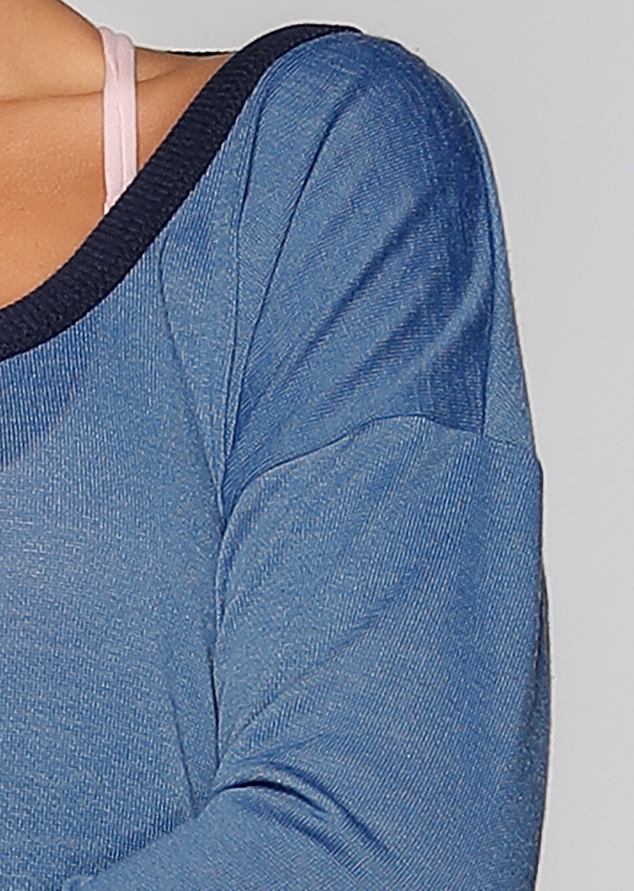 Lorna Jane Don't Look Back L/Slv Top - Misty Blue