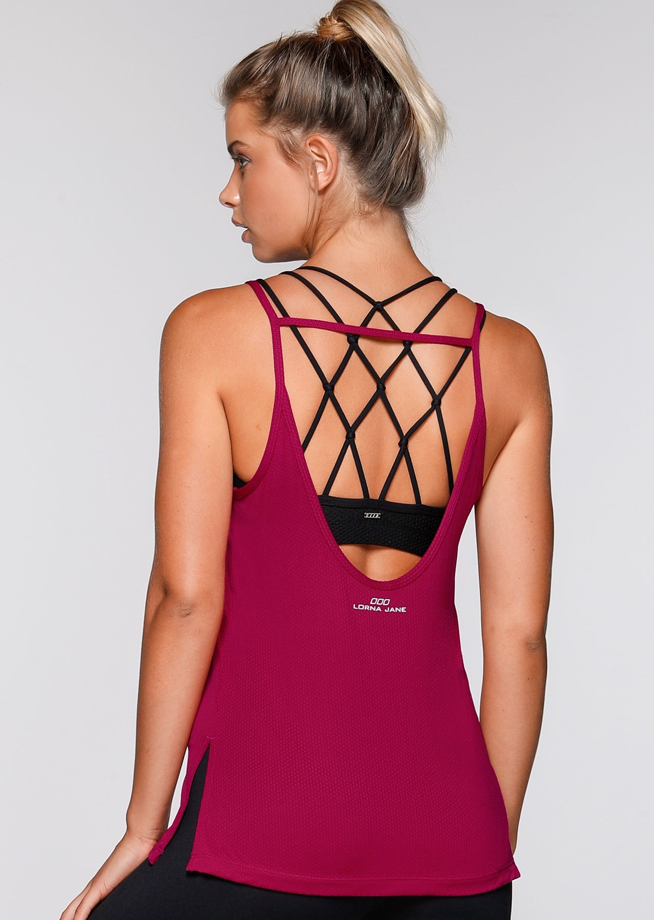 Lorna Jane Dream Chaser Excel Tank - Persian Rose