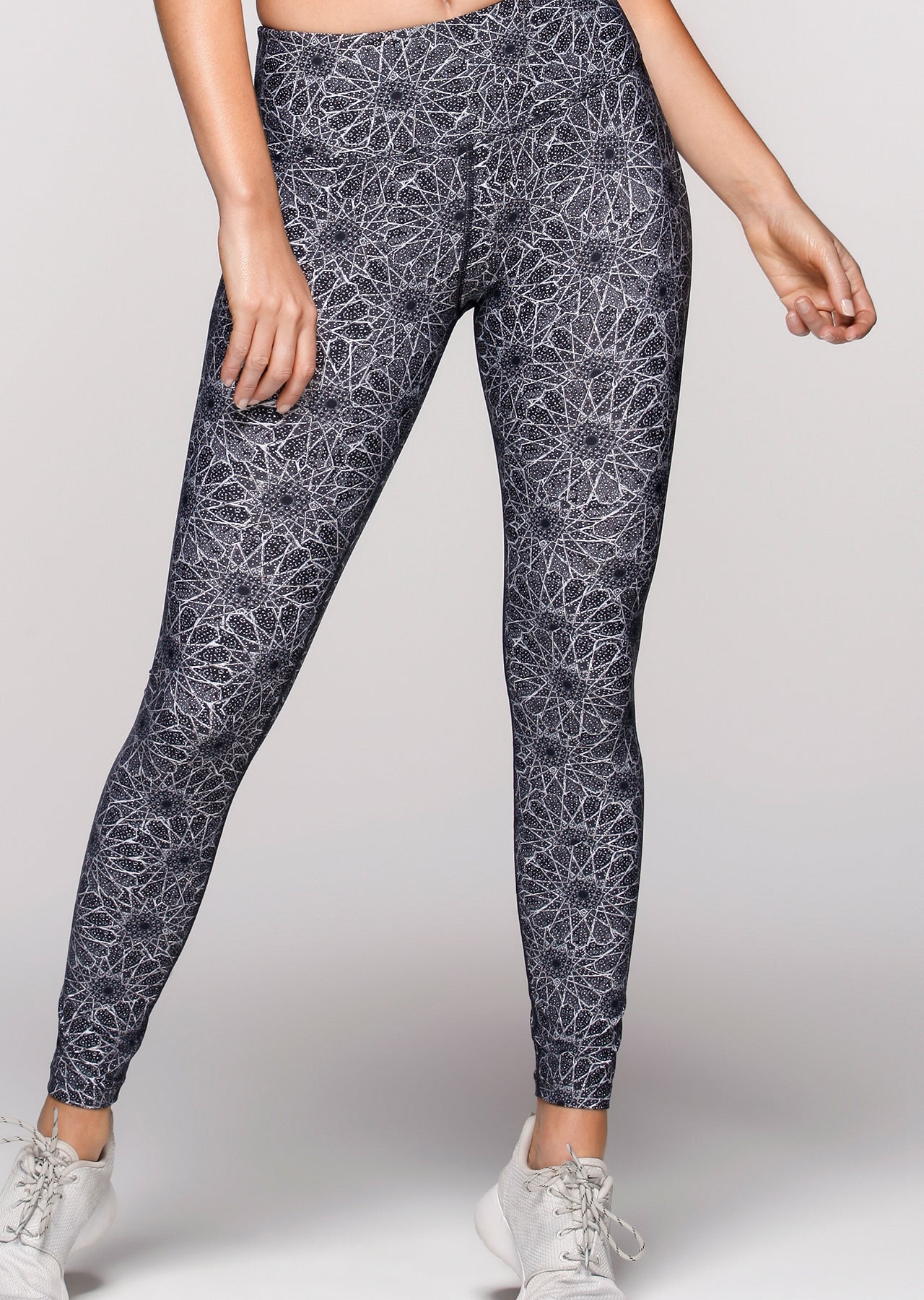 Lorna Jane Dreamer Core F/L Tight - Black/White