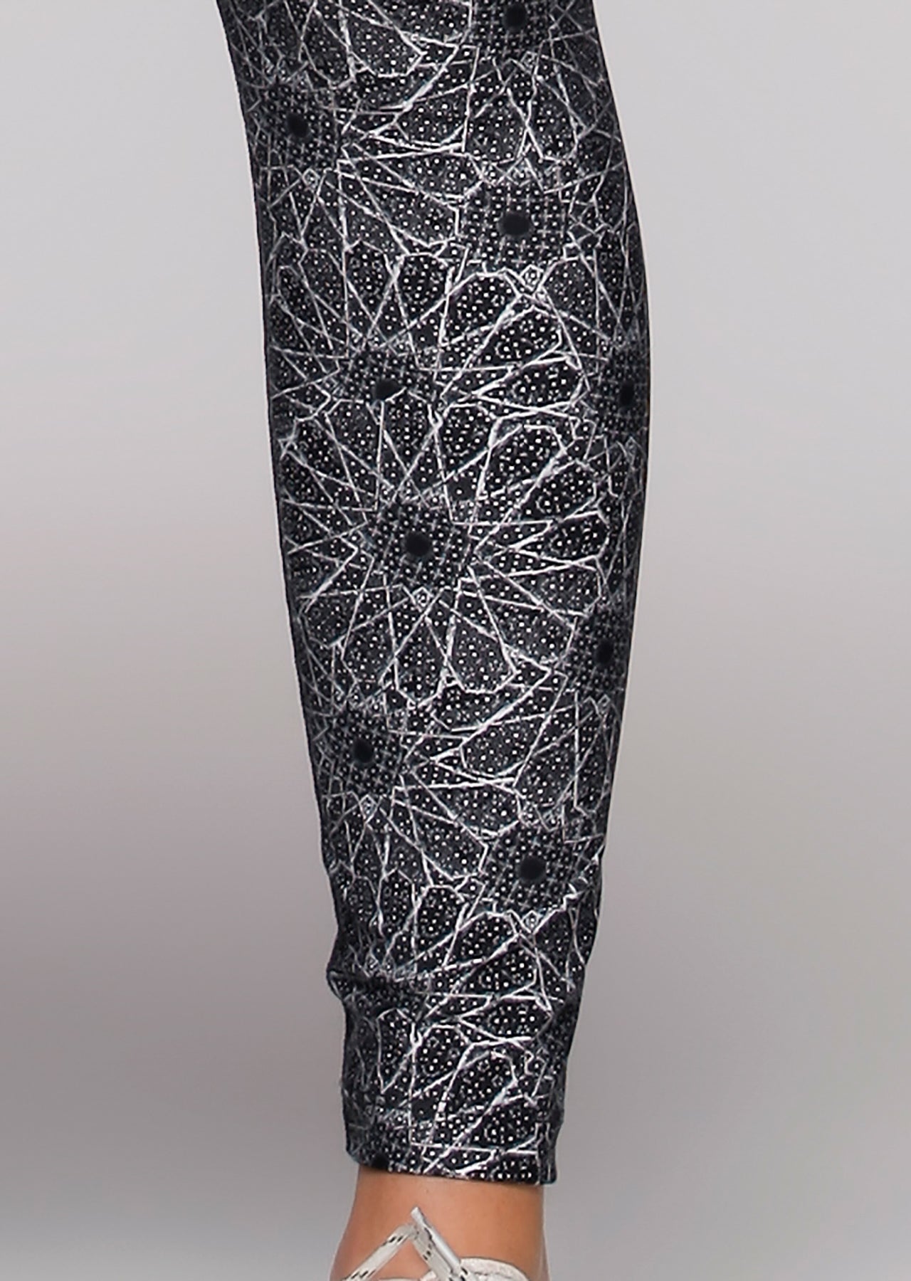 Lorna Jane Dreamer Core F/L Tight - Black/White