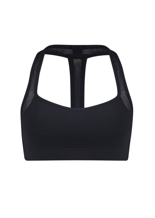 Lorna Jane Dress Up Yoga Bra - Black