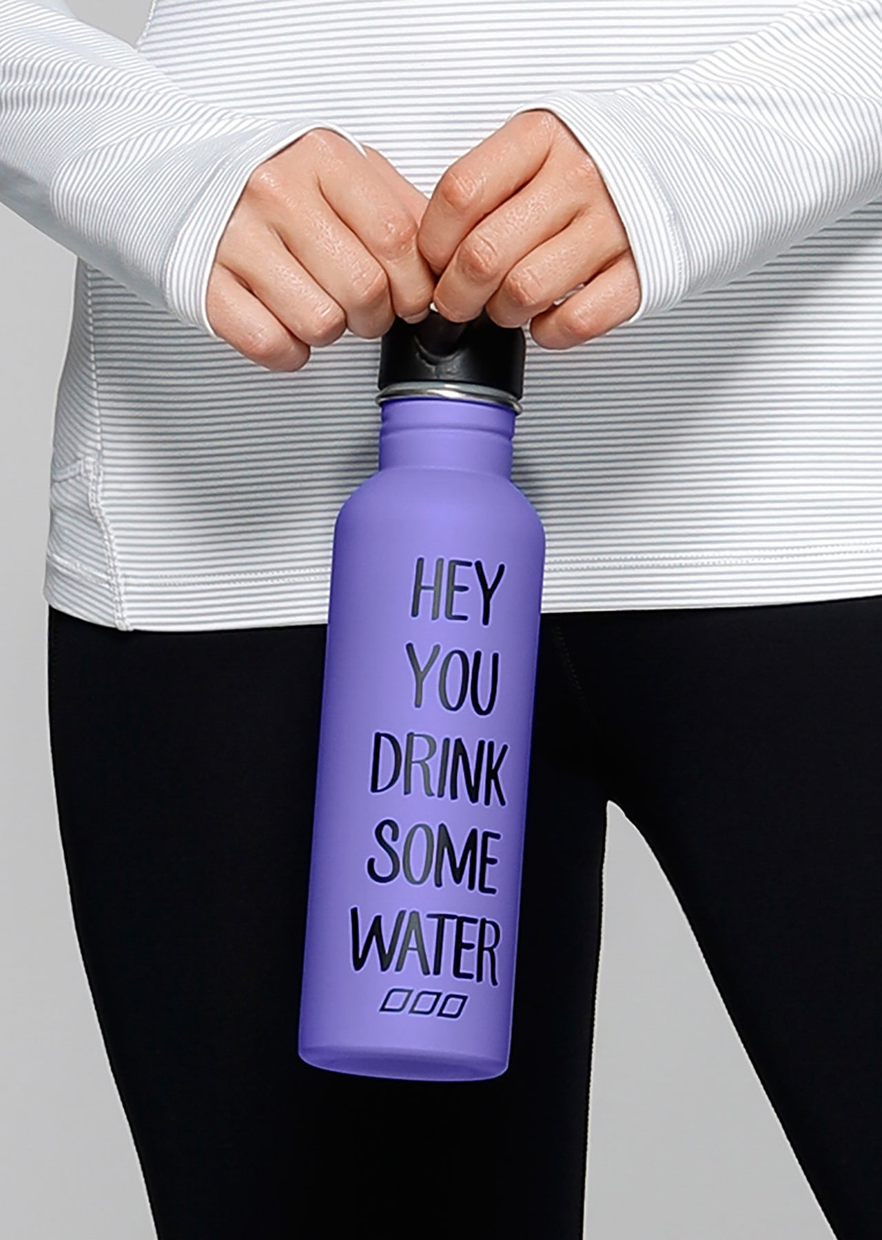 Lorna Jane Drink Some Water Bottle - Jacaranda