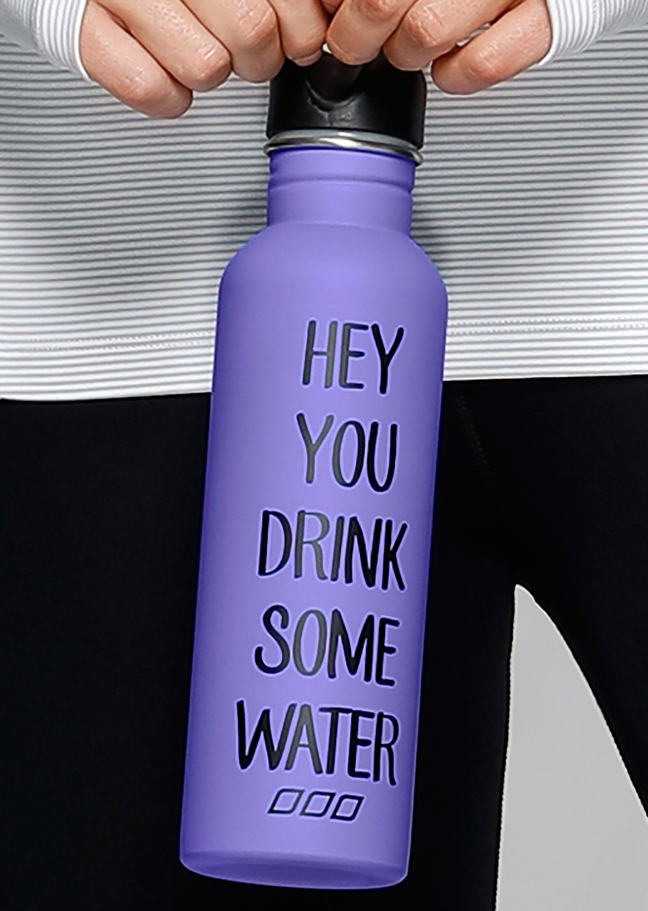 Lorna Jane Drink Some Water Bottle - Jacaranda