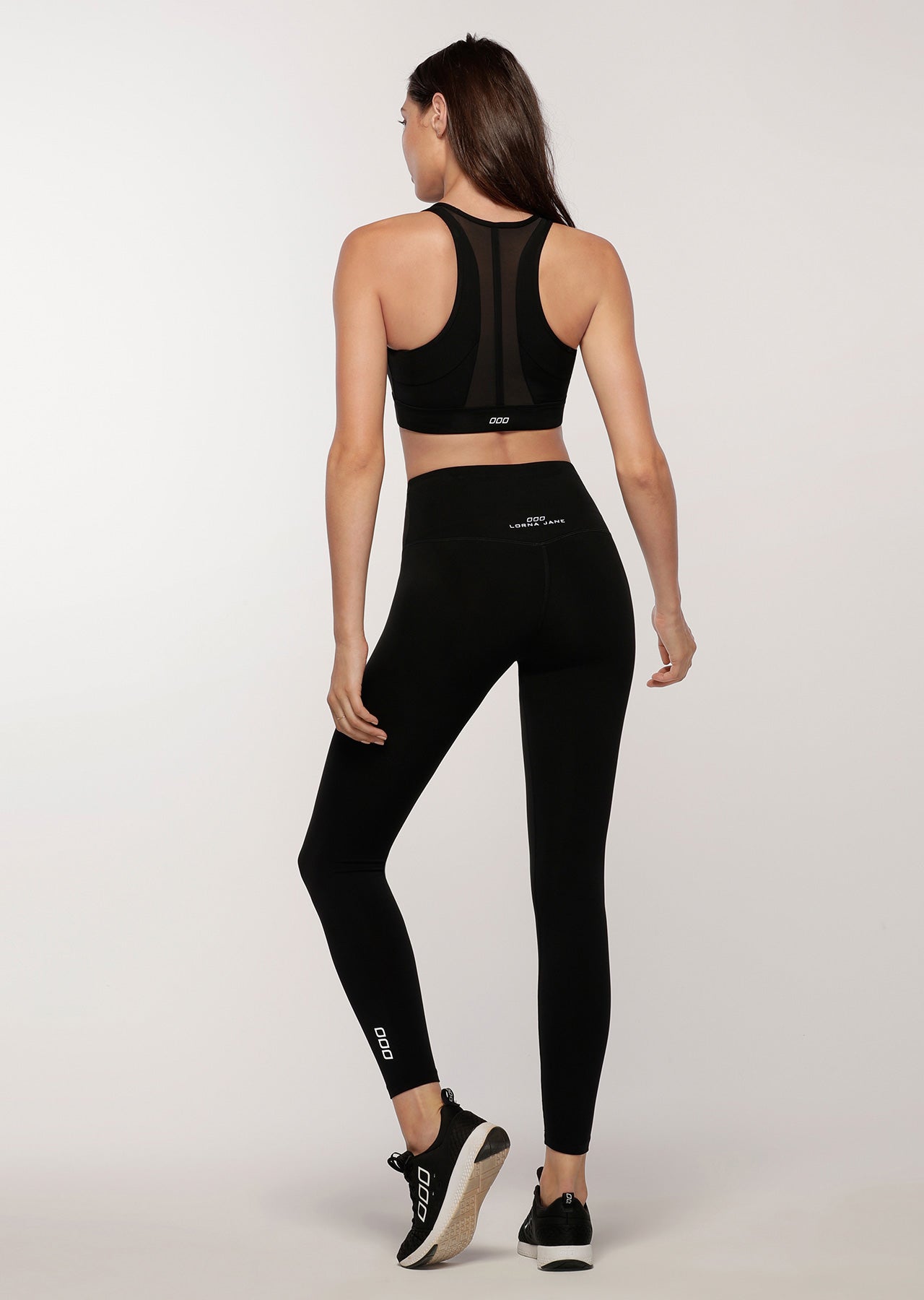 Lorna Jane Dynamic Recycled Maximum Support Bra - Black