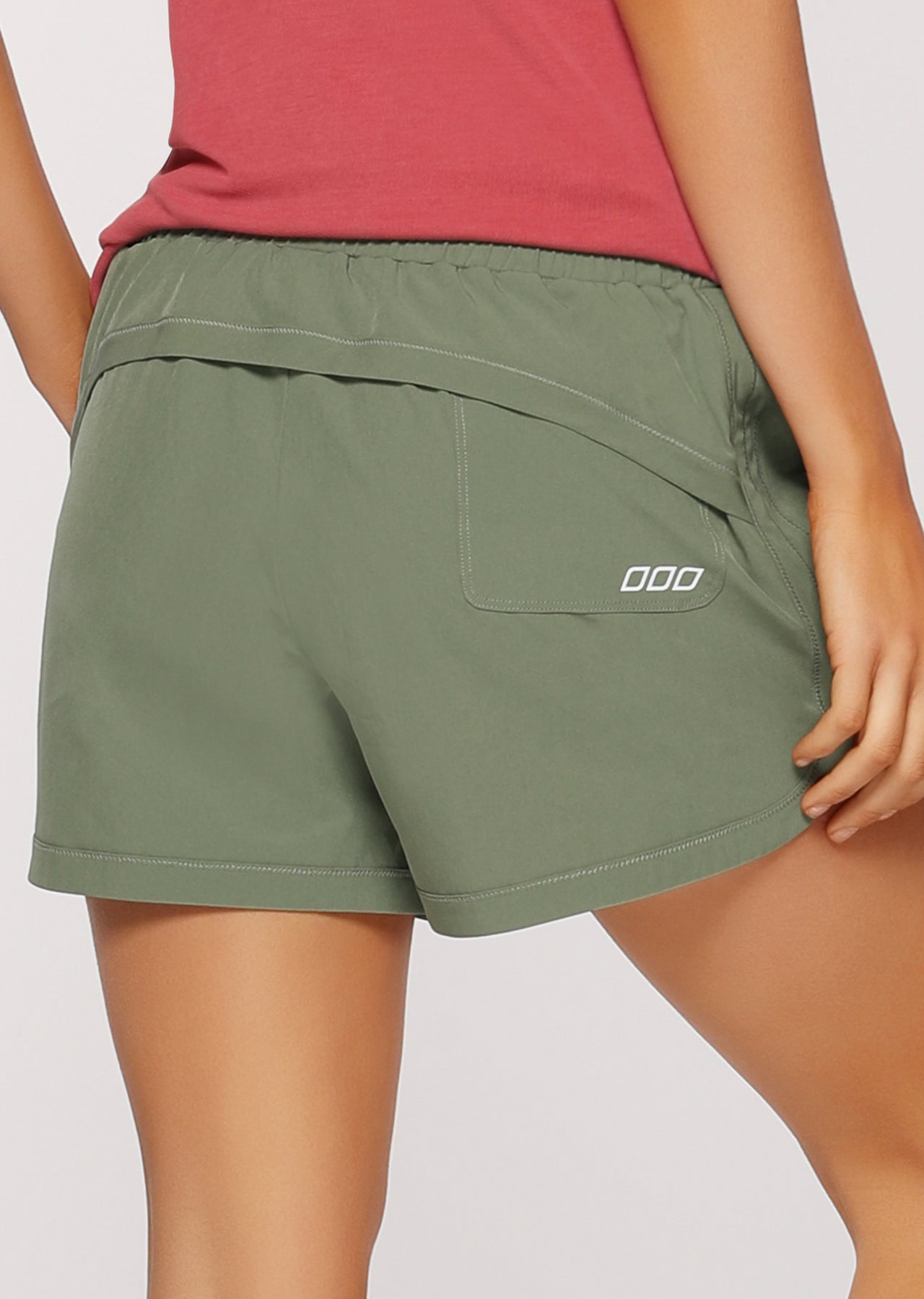 Lorna Jane Easy Active Shorts - Light Khaki