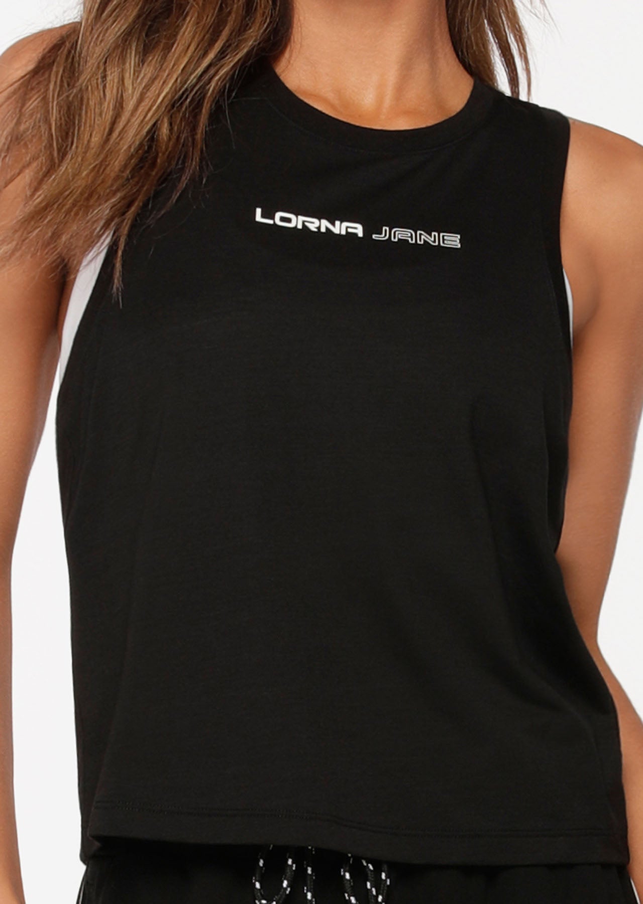 Lorna Jane Easy Breezy Active Tank - Black