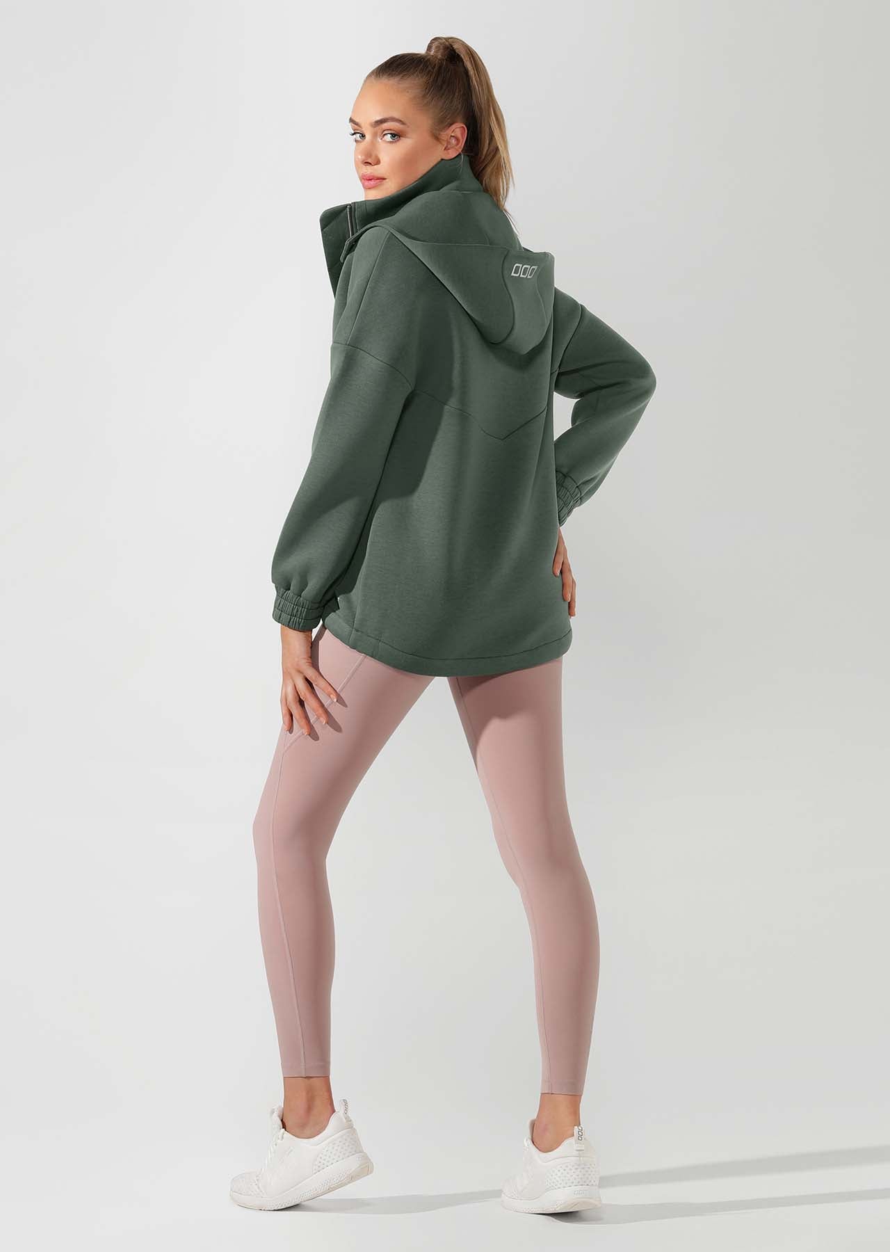 Lorna Jane Easy Oversized Parka - Military