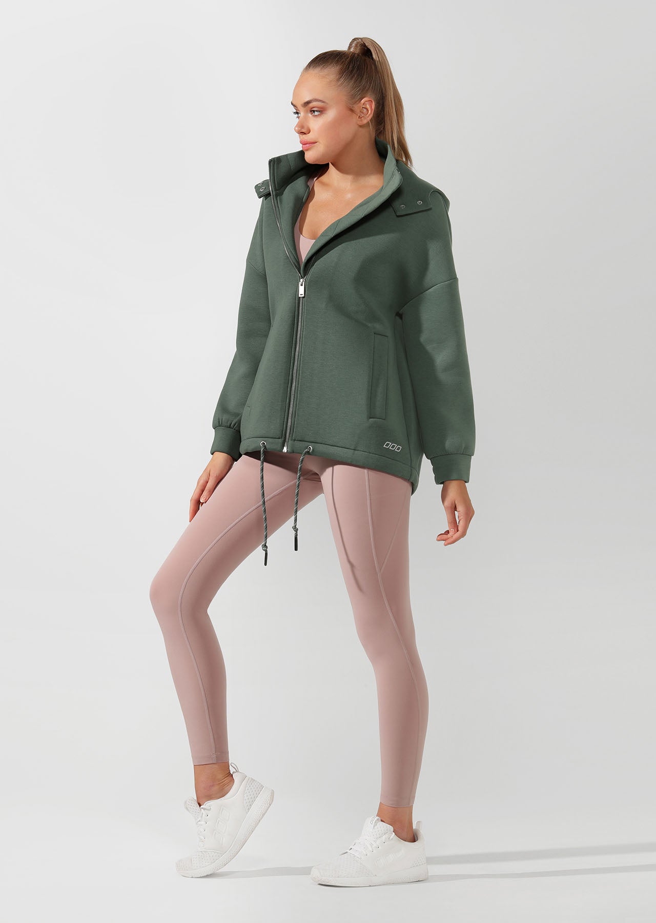 Lorna Jane Easy Oversized Parka - Military