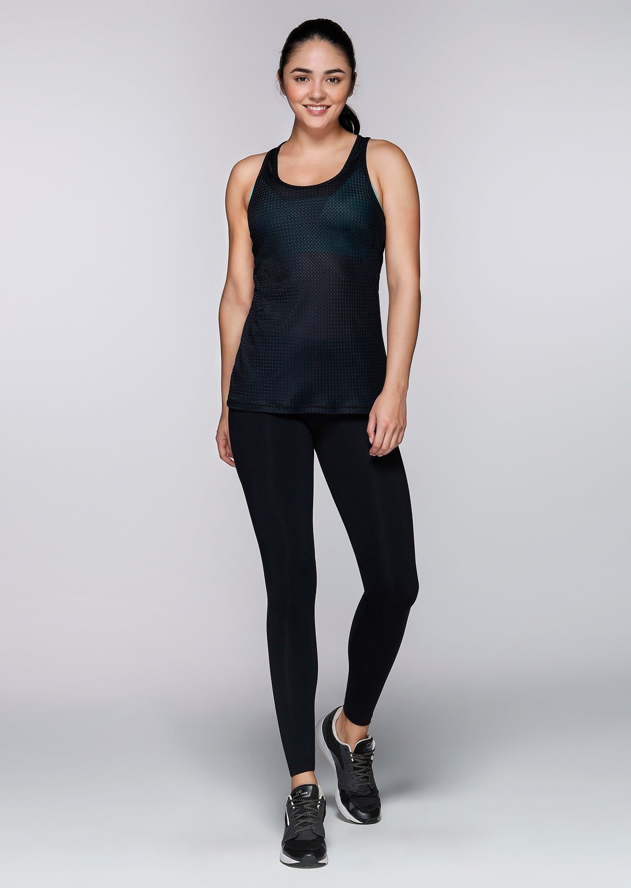 Lorna Jane Easy Wear Excel Tank - Black