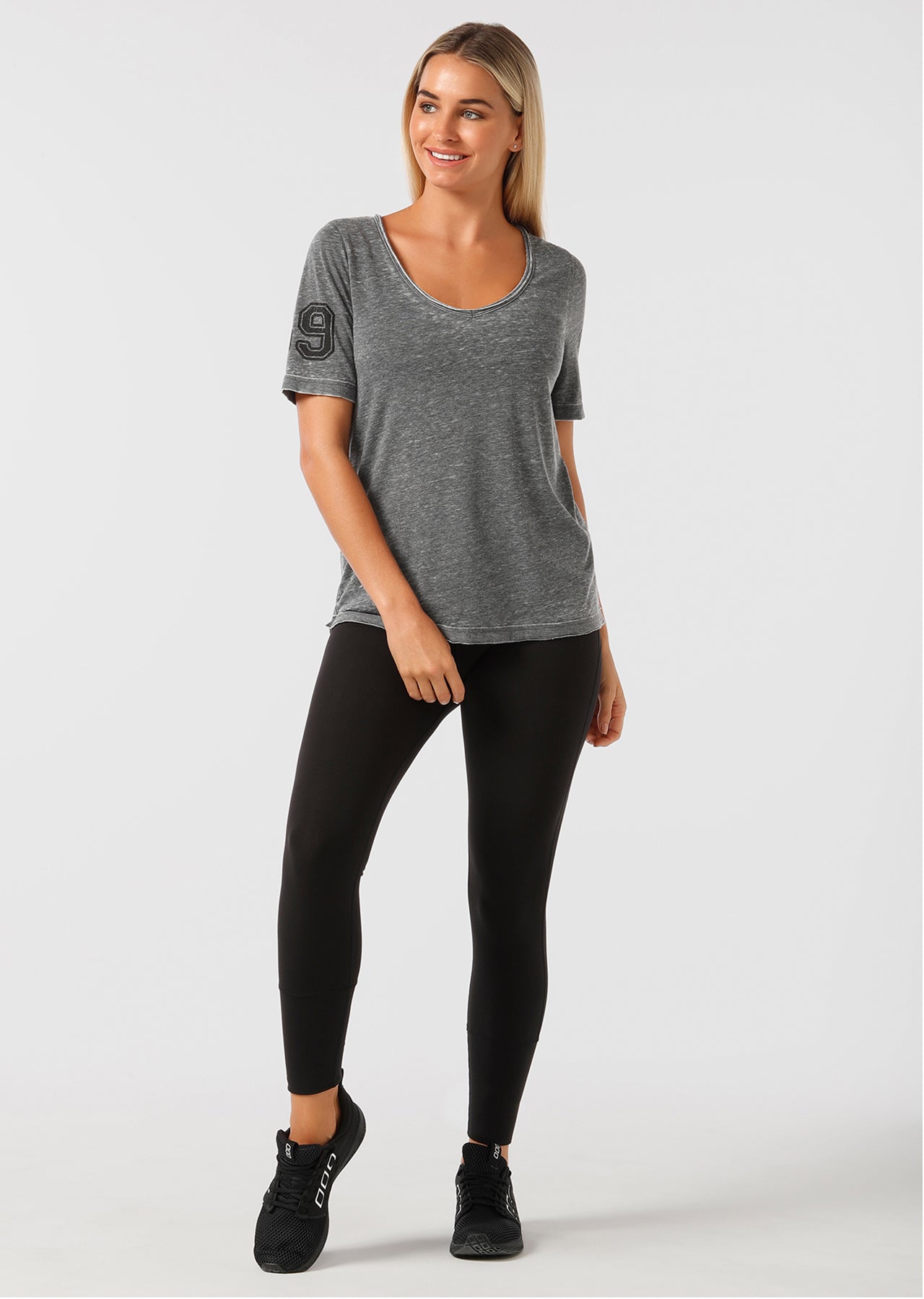 Lorna Jane Easy Wear Tee - Black
