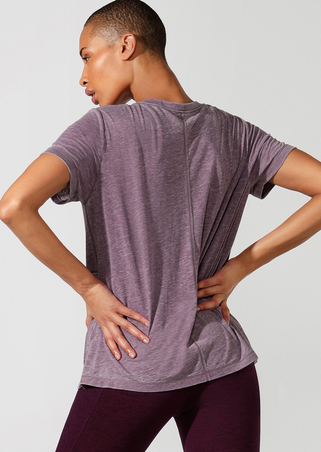 Lorna Jane Easy Wear Tee - Pinot