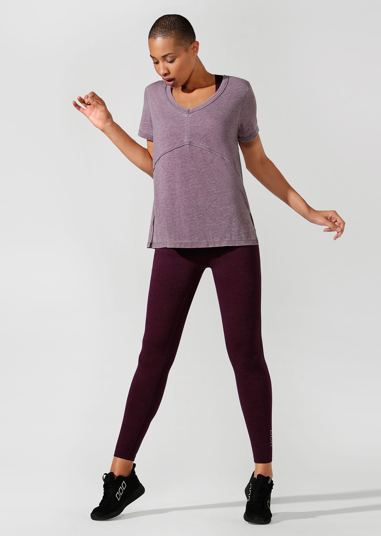Lorna Jane Easy Wear Tee - Pinot
