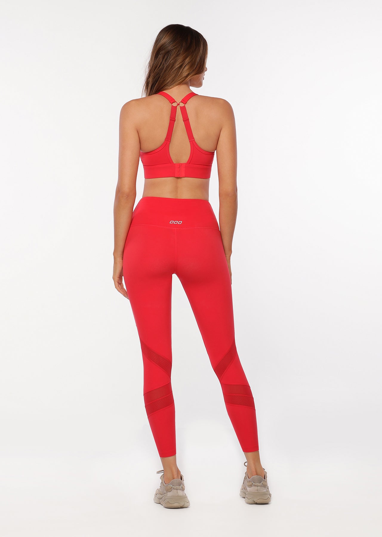 Lorna Jane Edge Core Ankle Biter Leggings - Ginger