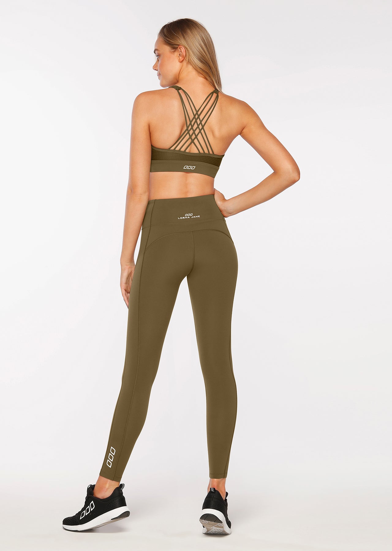 Lorna Jane Edge Support Sports Bra - Hazel