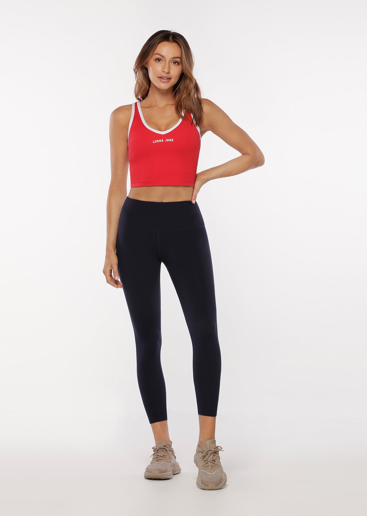 Lorna Jane Effortless Ankle Biter Tight - French Navy