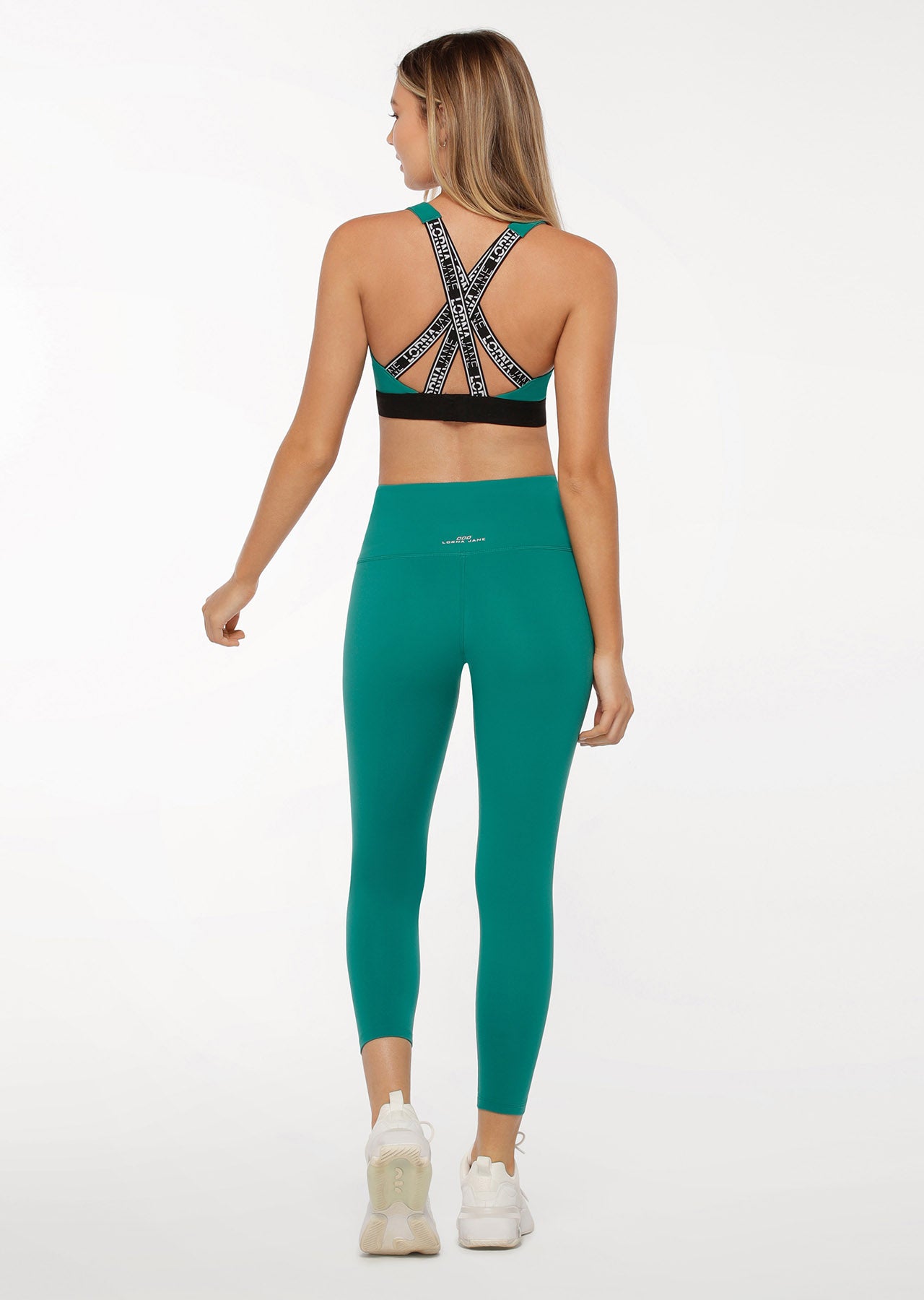 Lorna Jane Effortless Ankle Biter Tight - Dark Jade