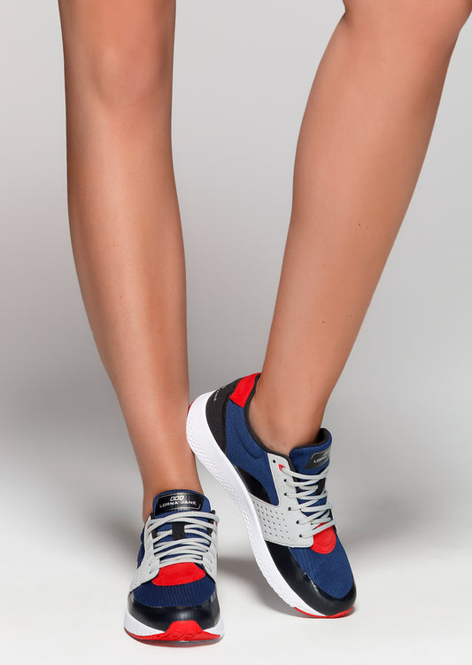 Lorna Jane Elevate 18 - Navy/Red/Grey