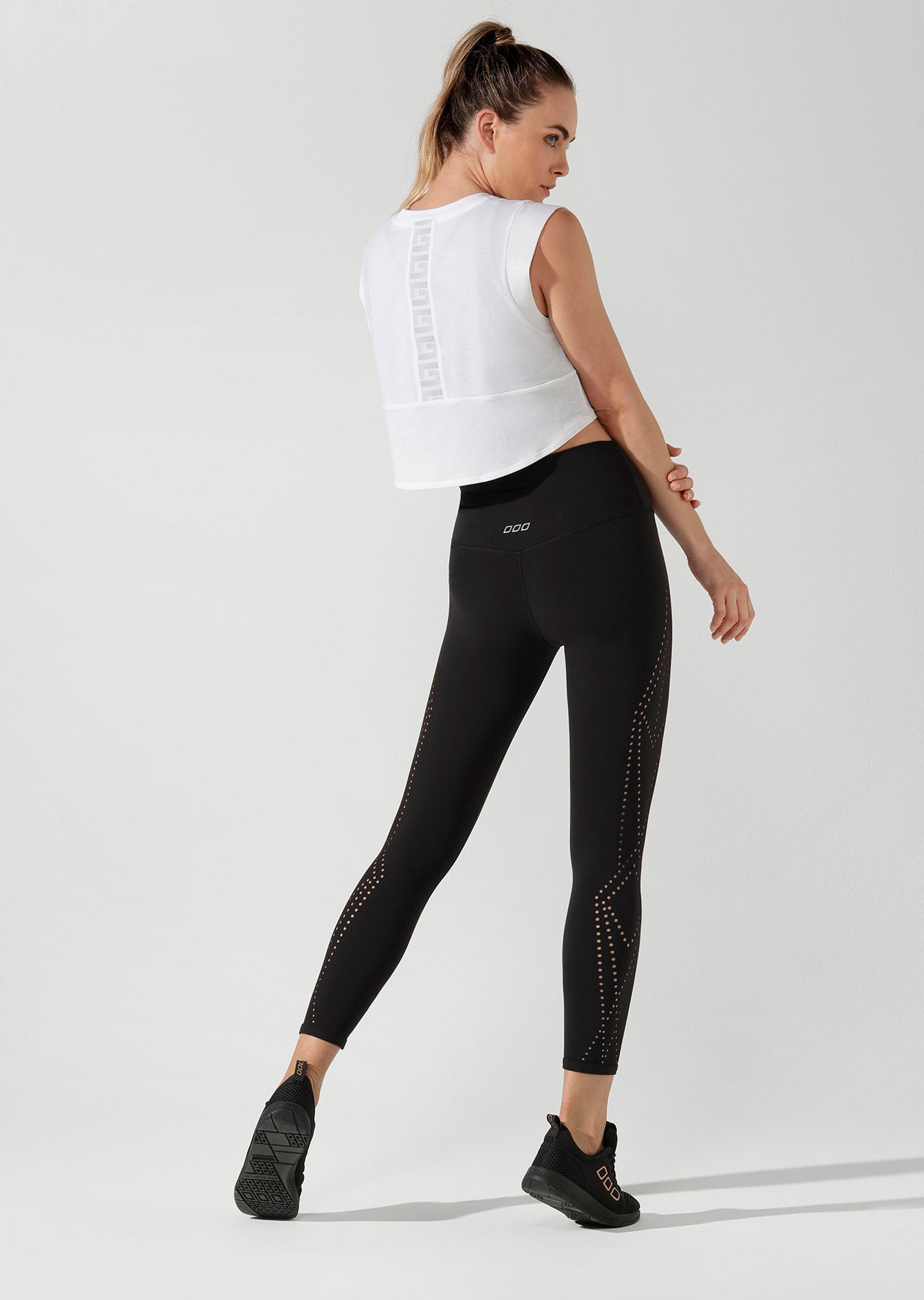 Lorna Jane Elevate Ankle Biter Tight - Black