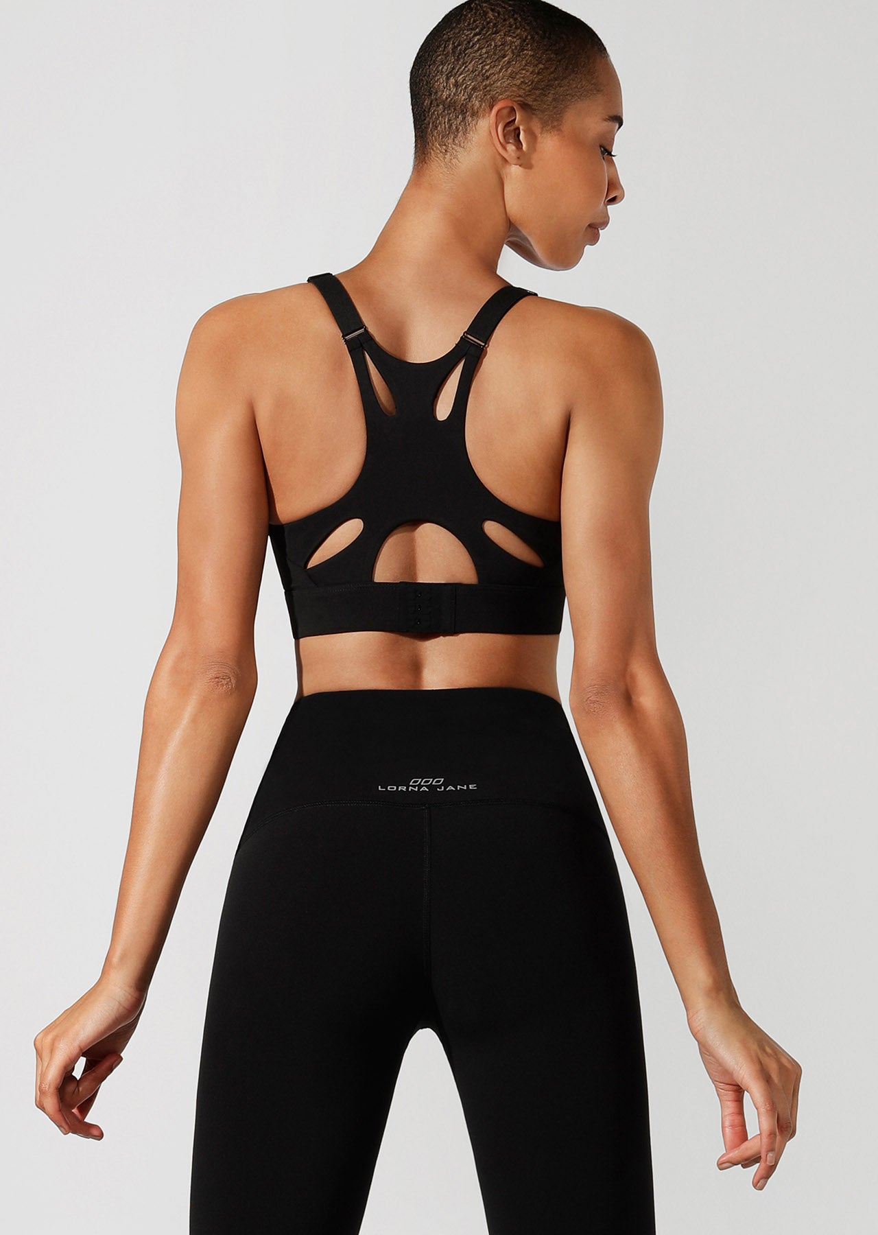 Lorna Jane Elite Max Support Sports Bra - Black