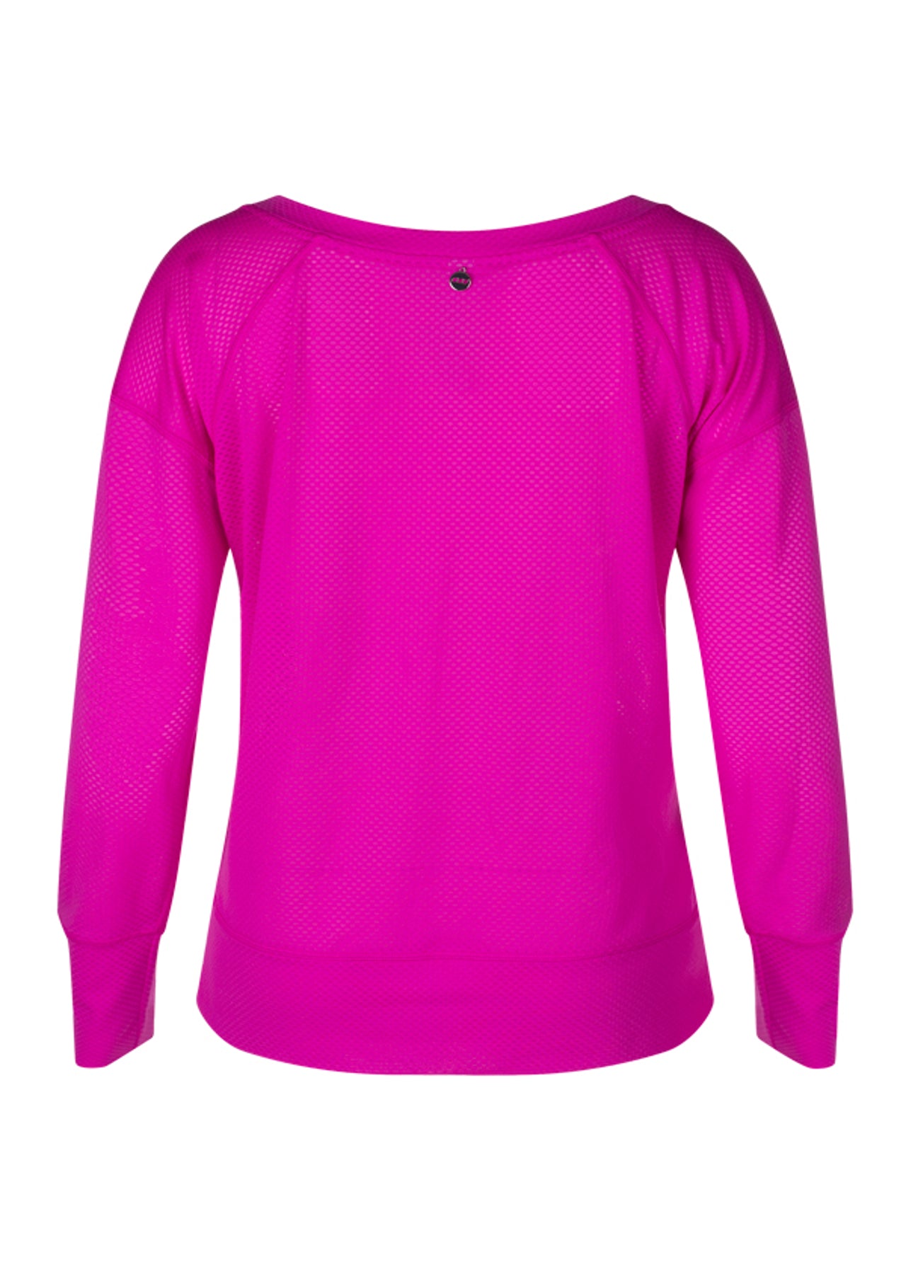Lorna Jane Ella L/Slv Excel Top - Electric Pink