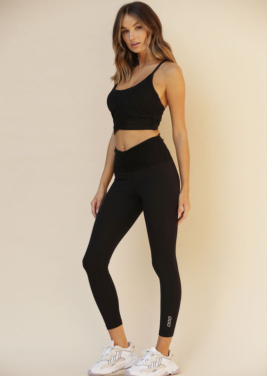 Lorna Jane Emphasise Ankle Biter Tight - Black