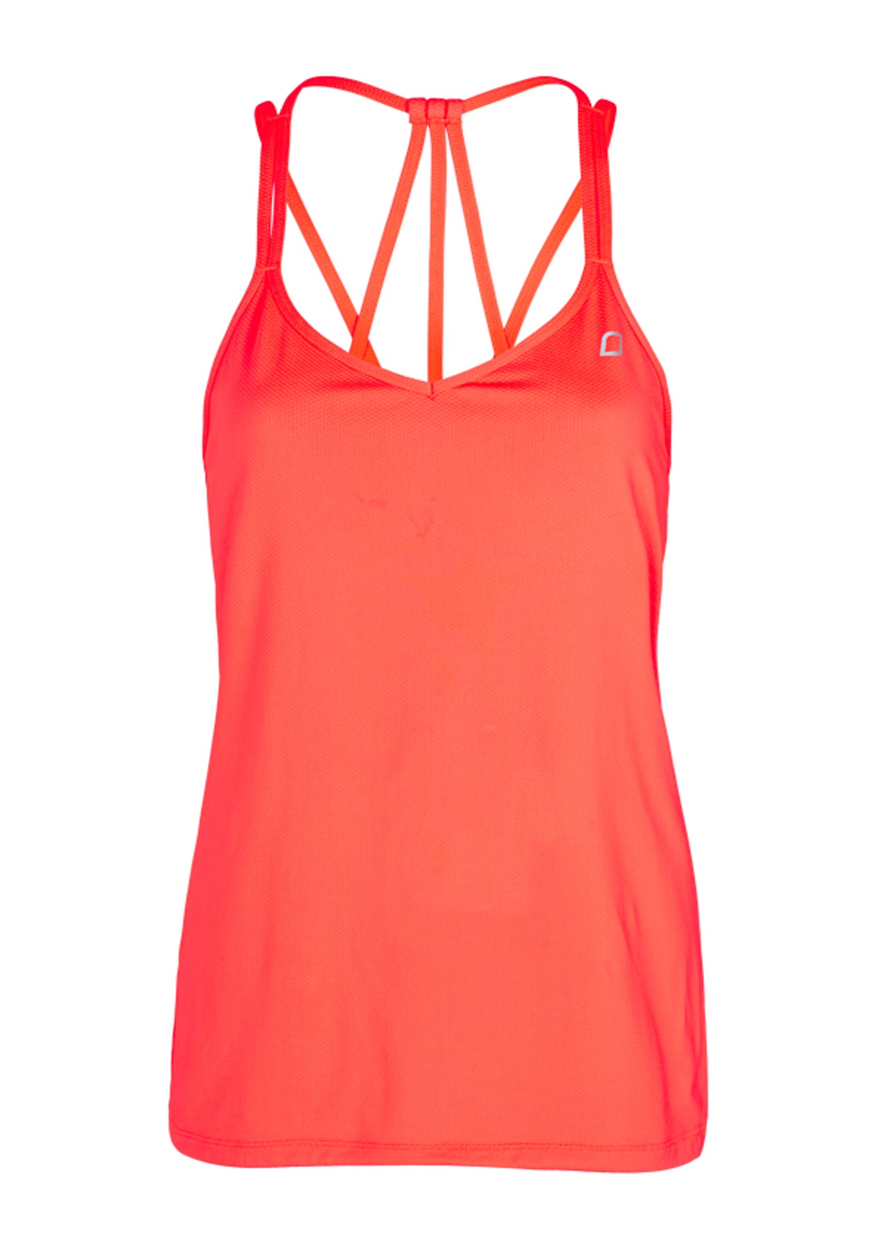 Lorna Jane Empire Excel Tank - Neon Tangerine