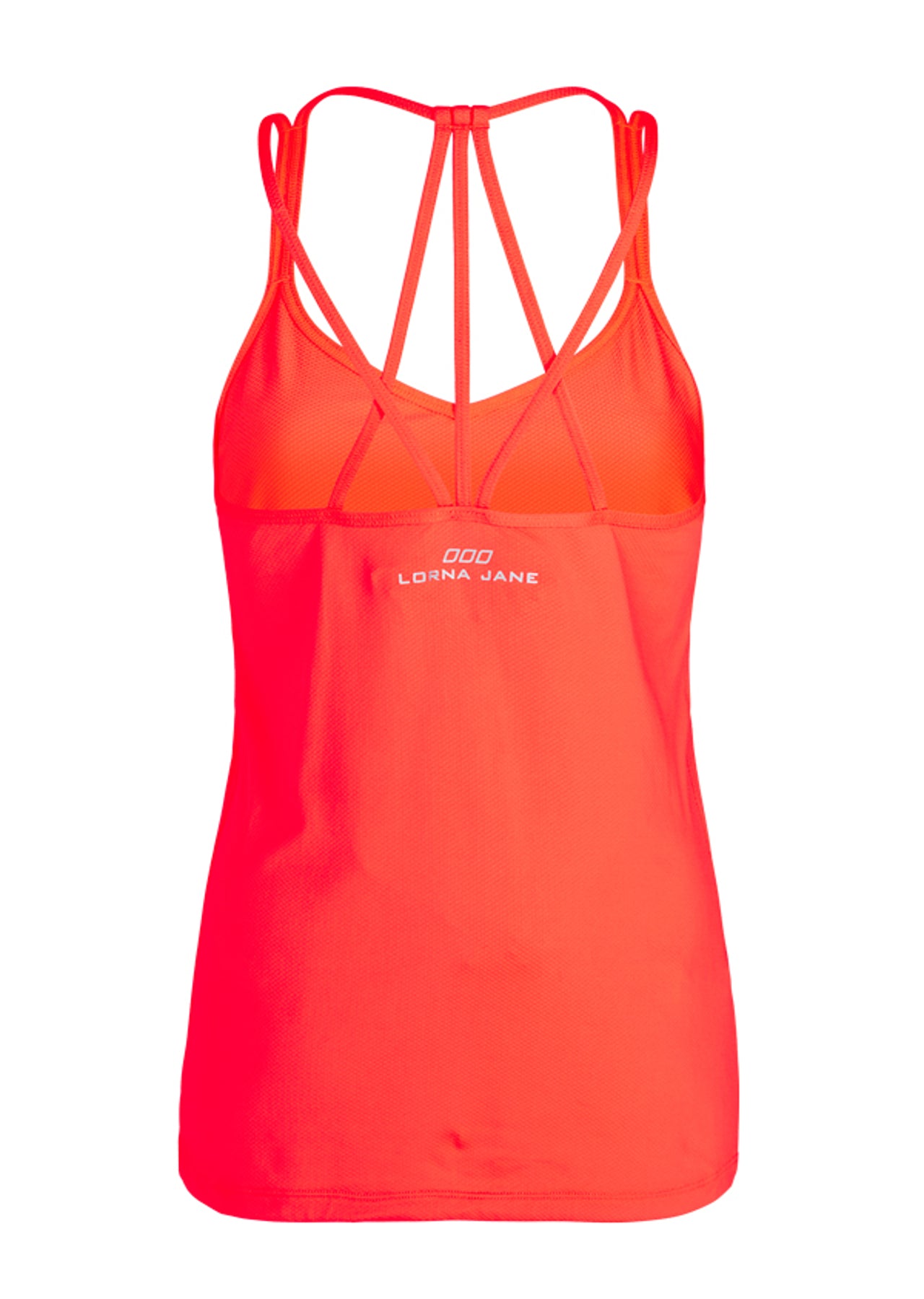 Lorna Jane Empire Excel Tank - Neon Tangerine