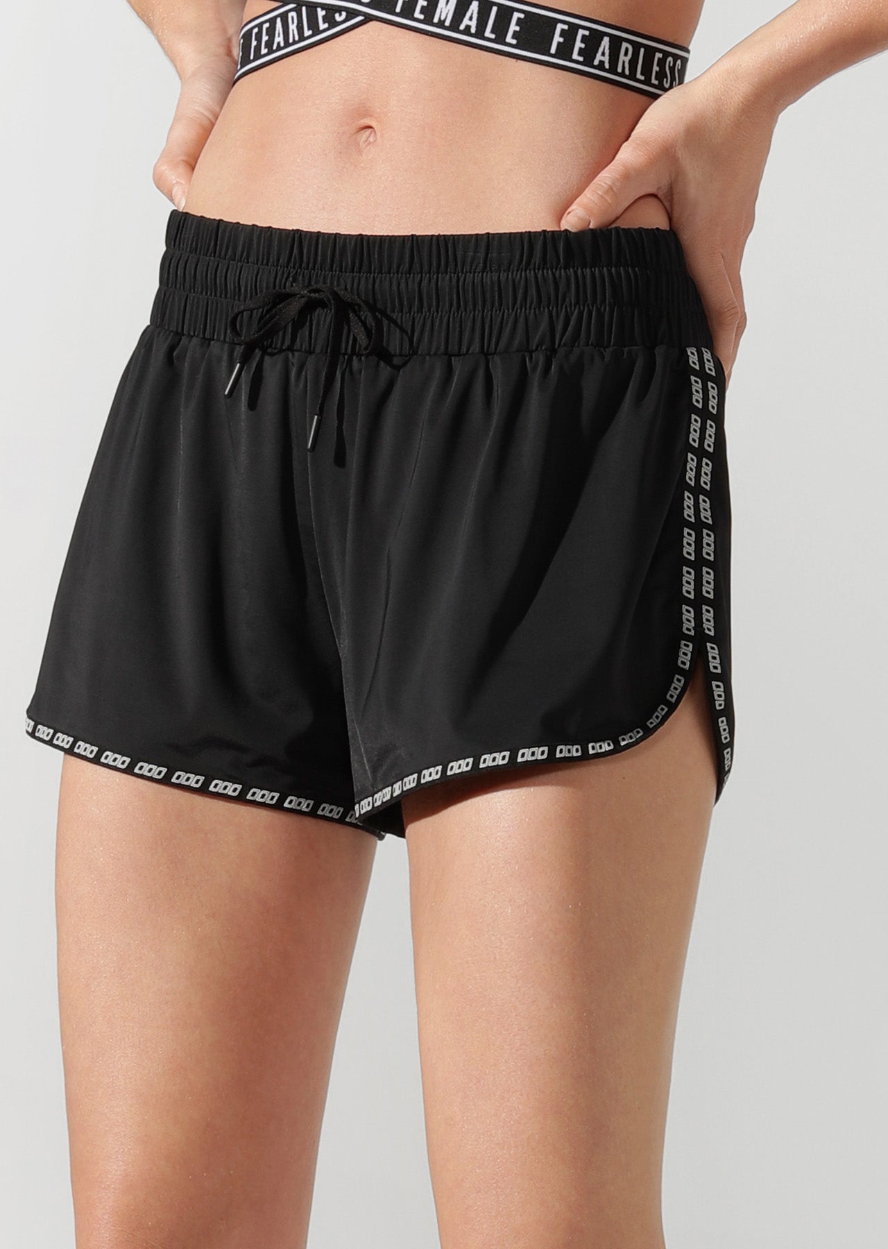 Lorna Jane Empower Run Shorts - Black