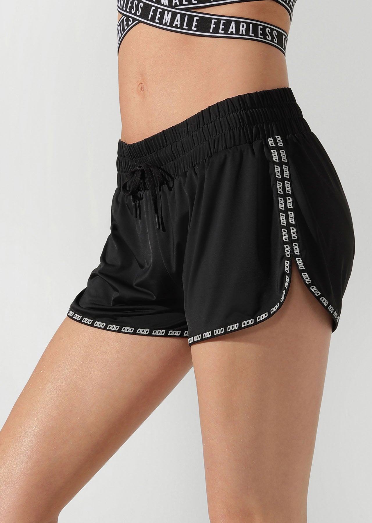 Lorna Jane Empower Run Shorts - Black