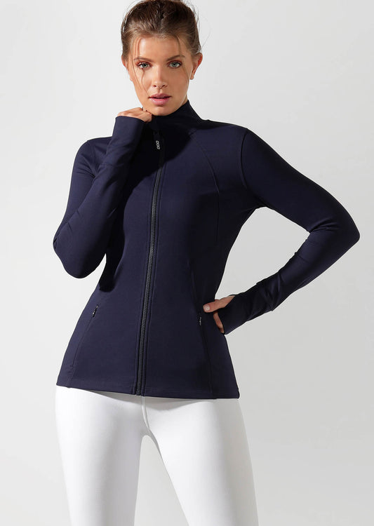 Lorna Jane Endurance Active Zip Thru - French Navy