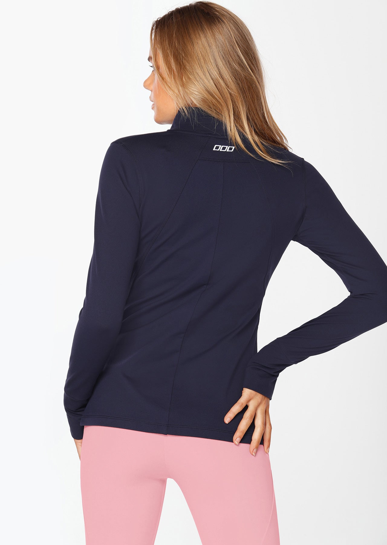 Lorna Jane Endurance Brushed Zip Thru - French Navy