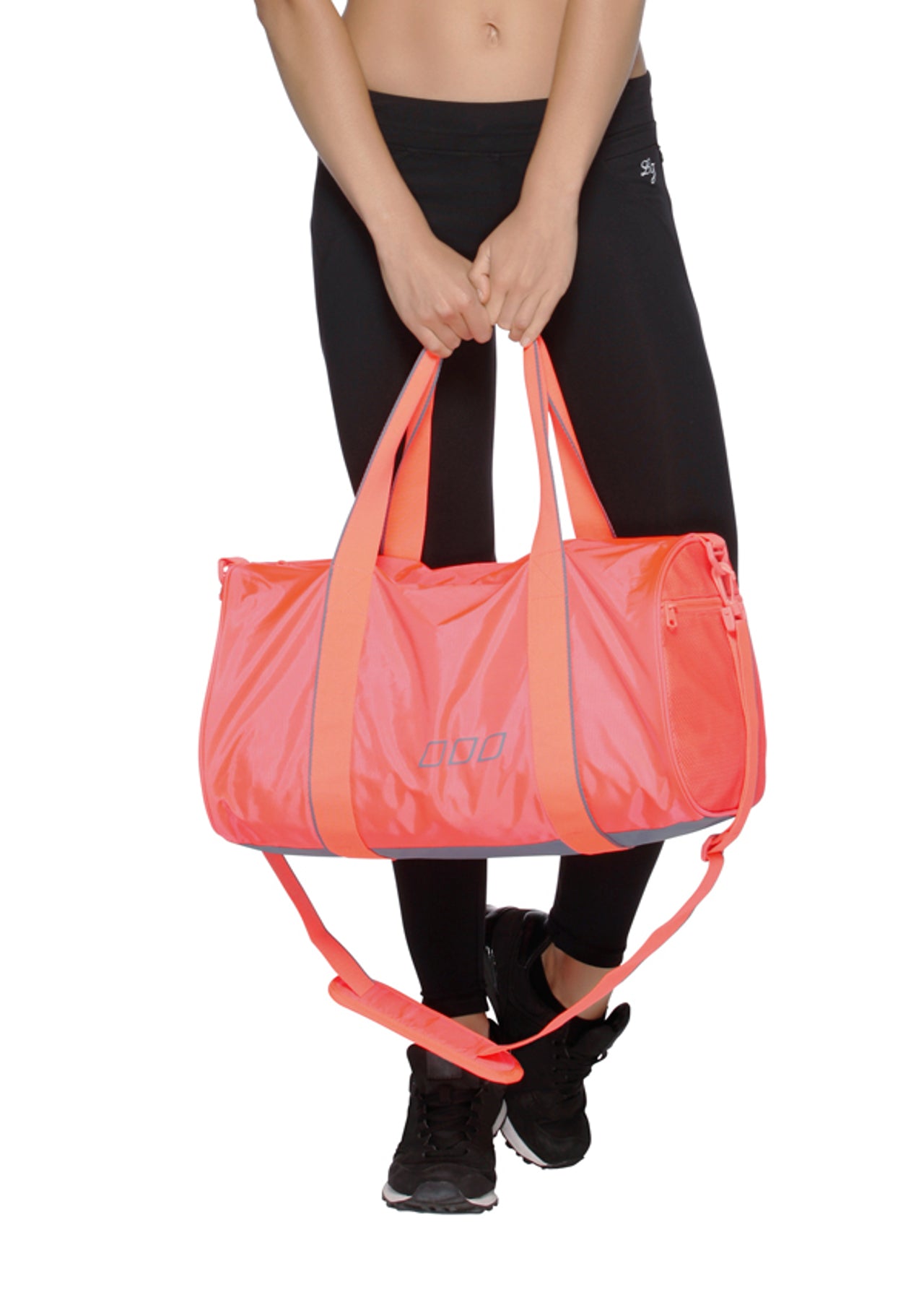 Lorna Jane Endurance Gym Bag - Calypso/Powder Grey